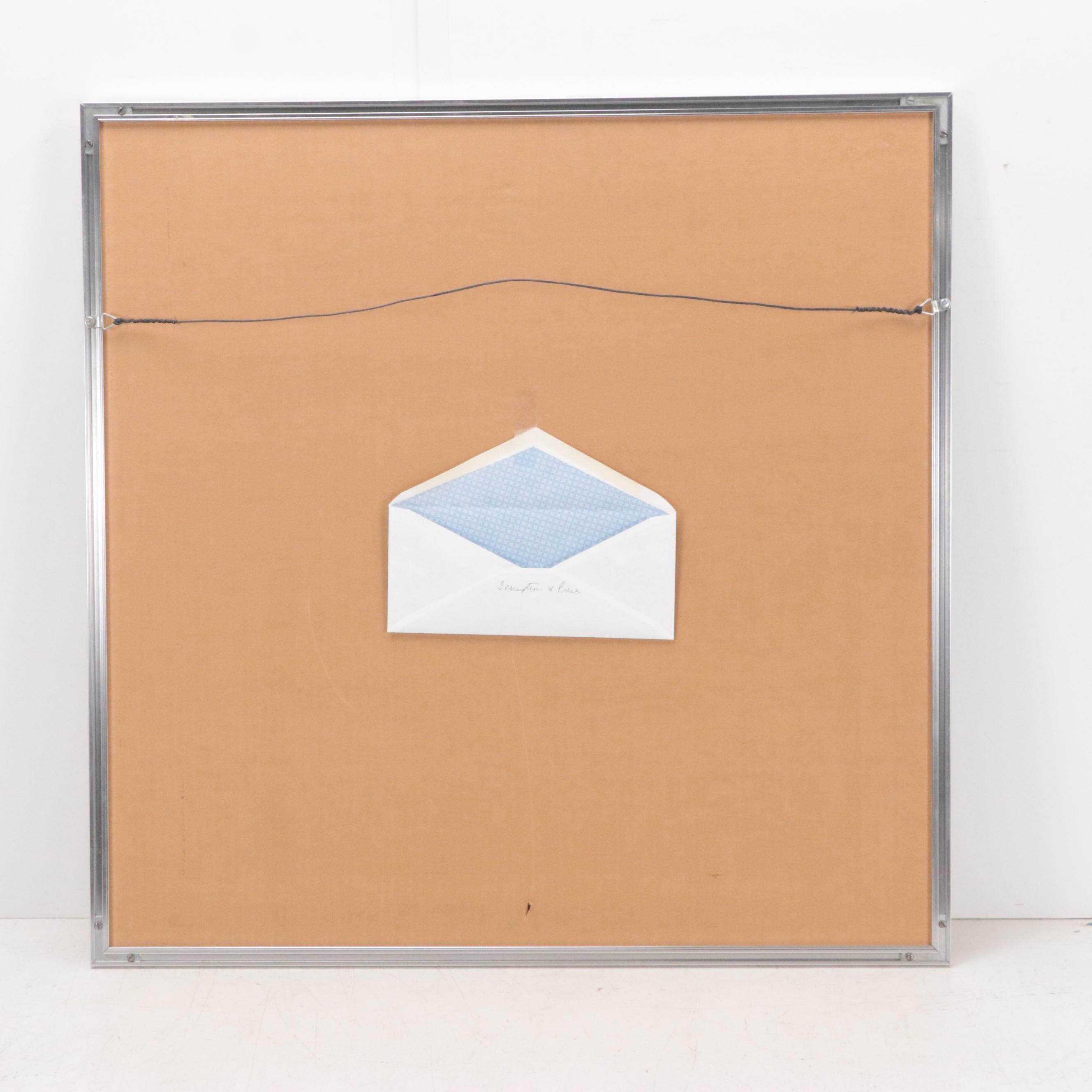 Charley Harper Serigraph "Bluebirds in the Bluegrass"