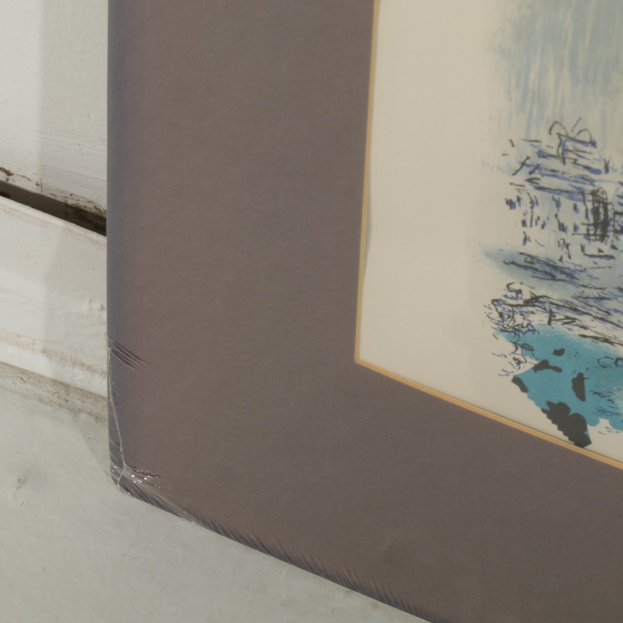 Marc Chagall Color Lithograph "Le Magicien de Paris," 1969