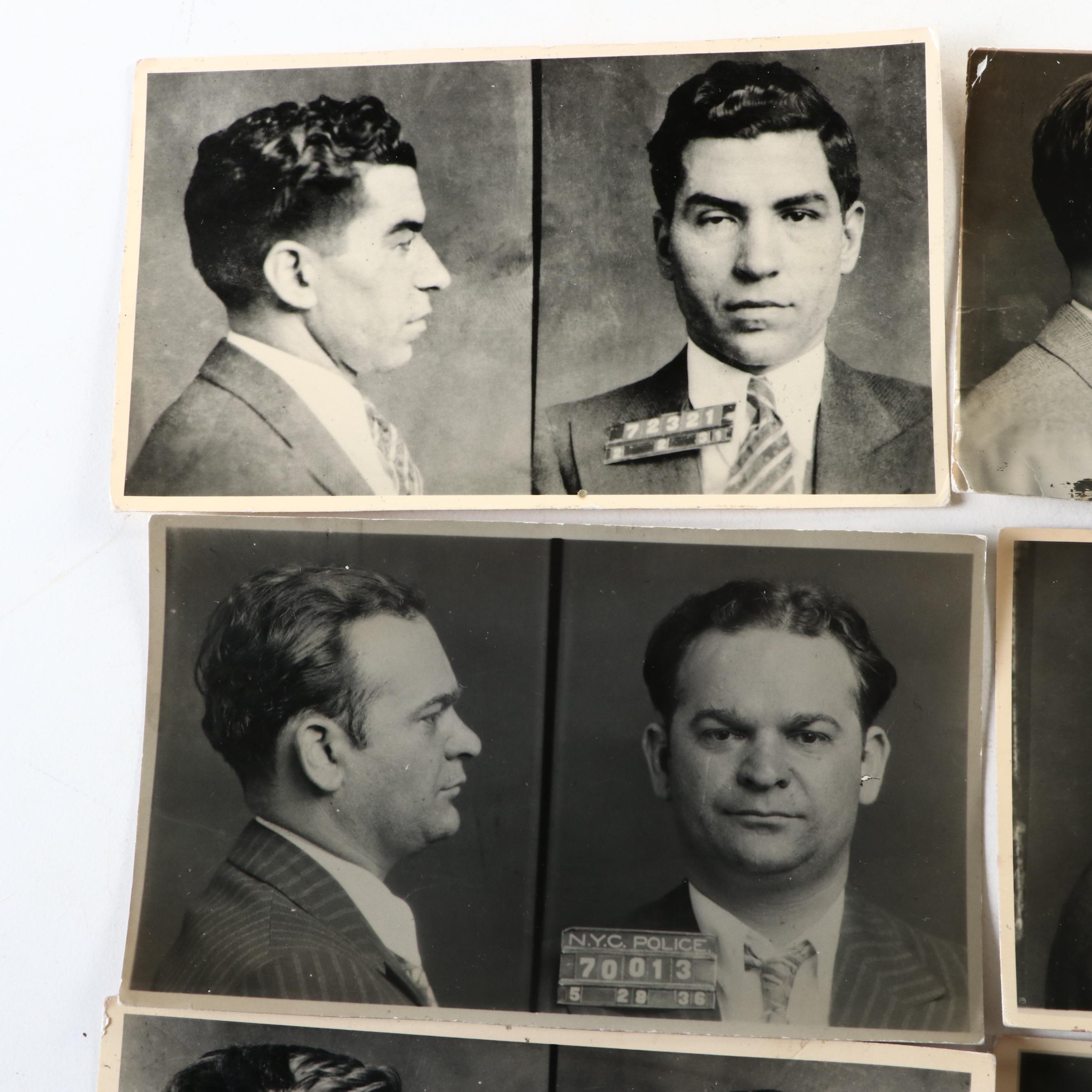 Arthur "Dutch" Schultz, Charles "Lucky" Luciano and More Mafia Mugshots