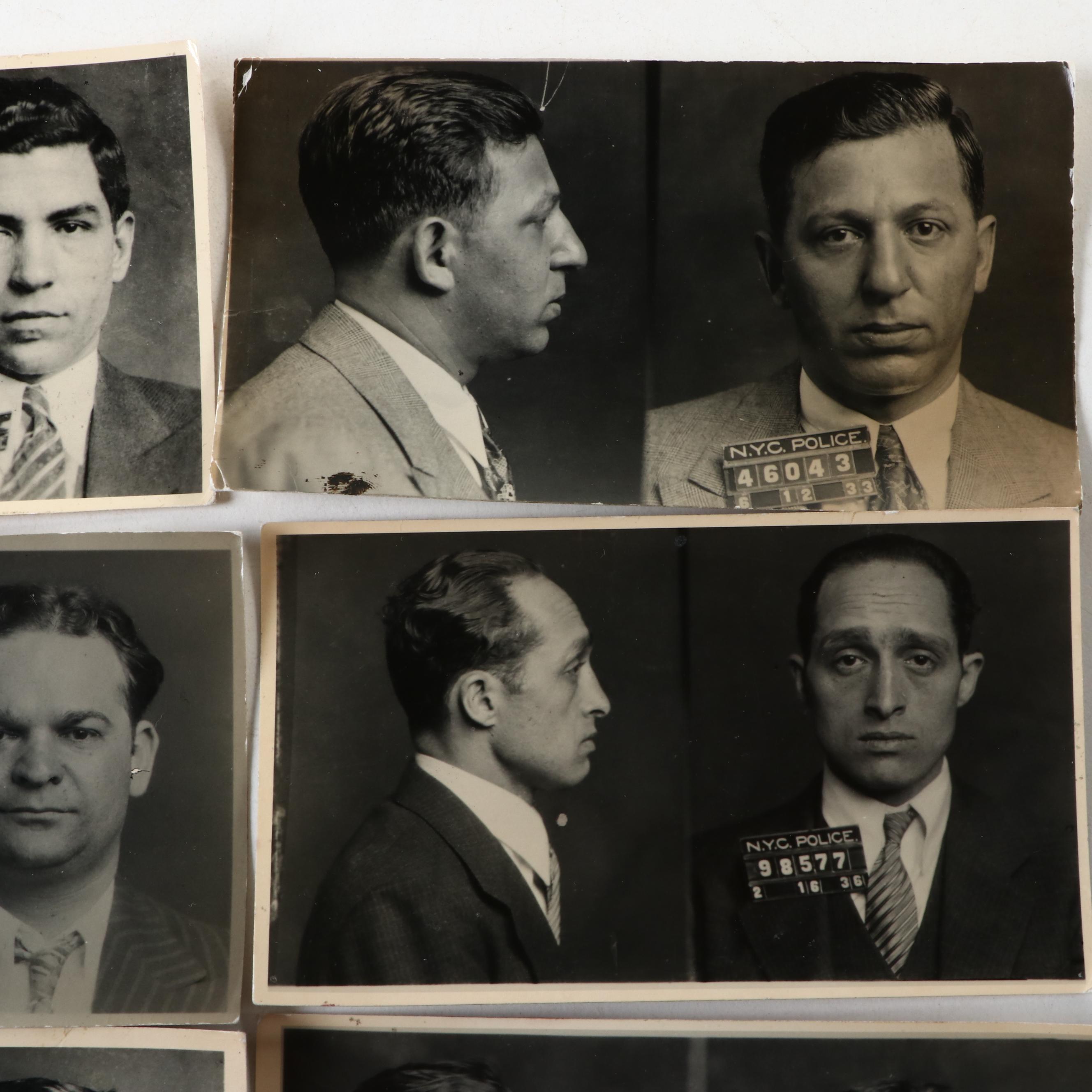 Arthur "Dutch" Schultz, Charles "Lucky" Luciano and More Mafia Mugshots