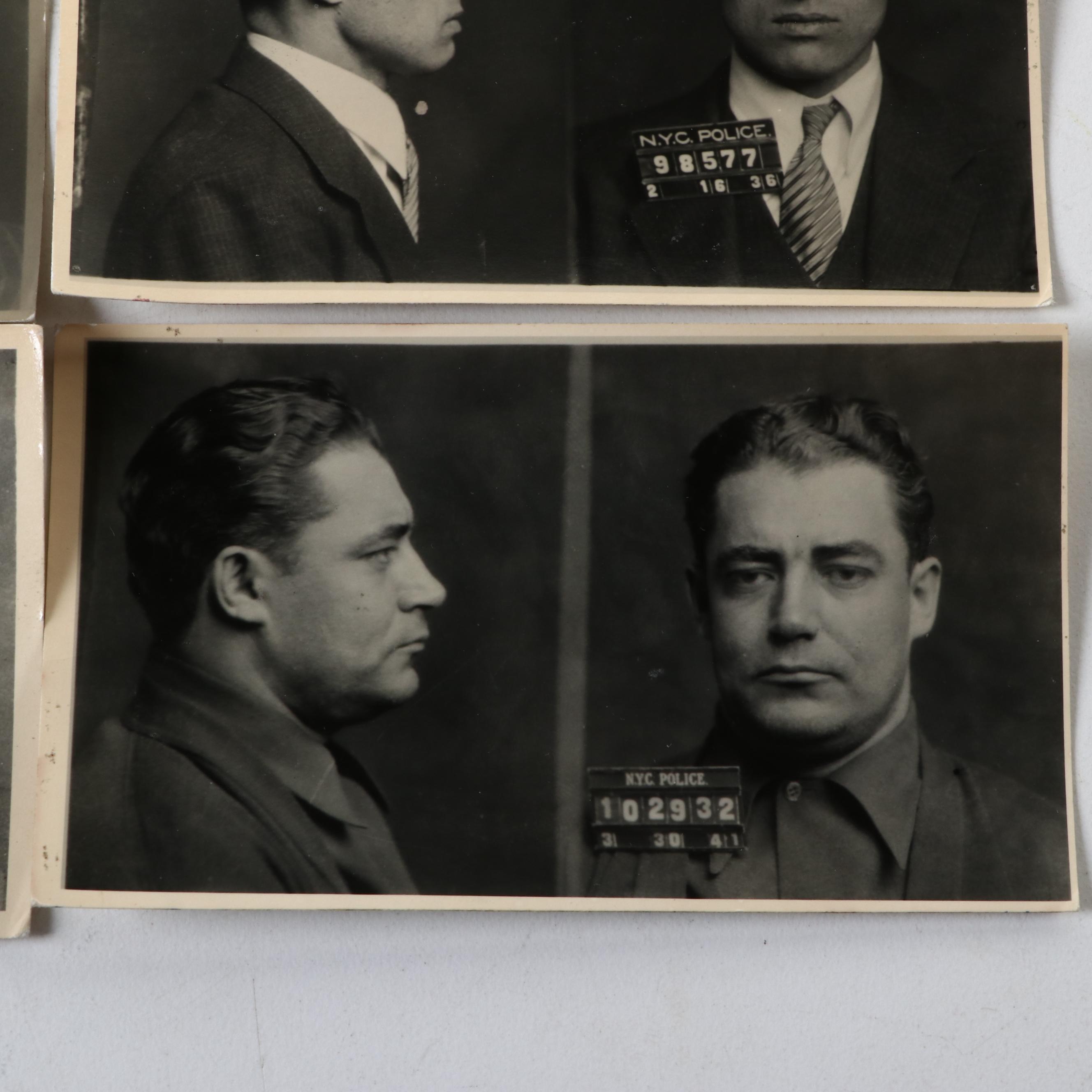 Arthur "Dutch" Schultz, Charles "Lucky" Luciano and More Mafia Mugshots