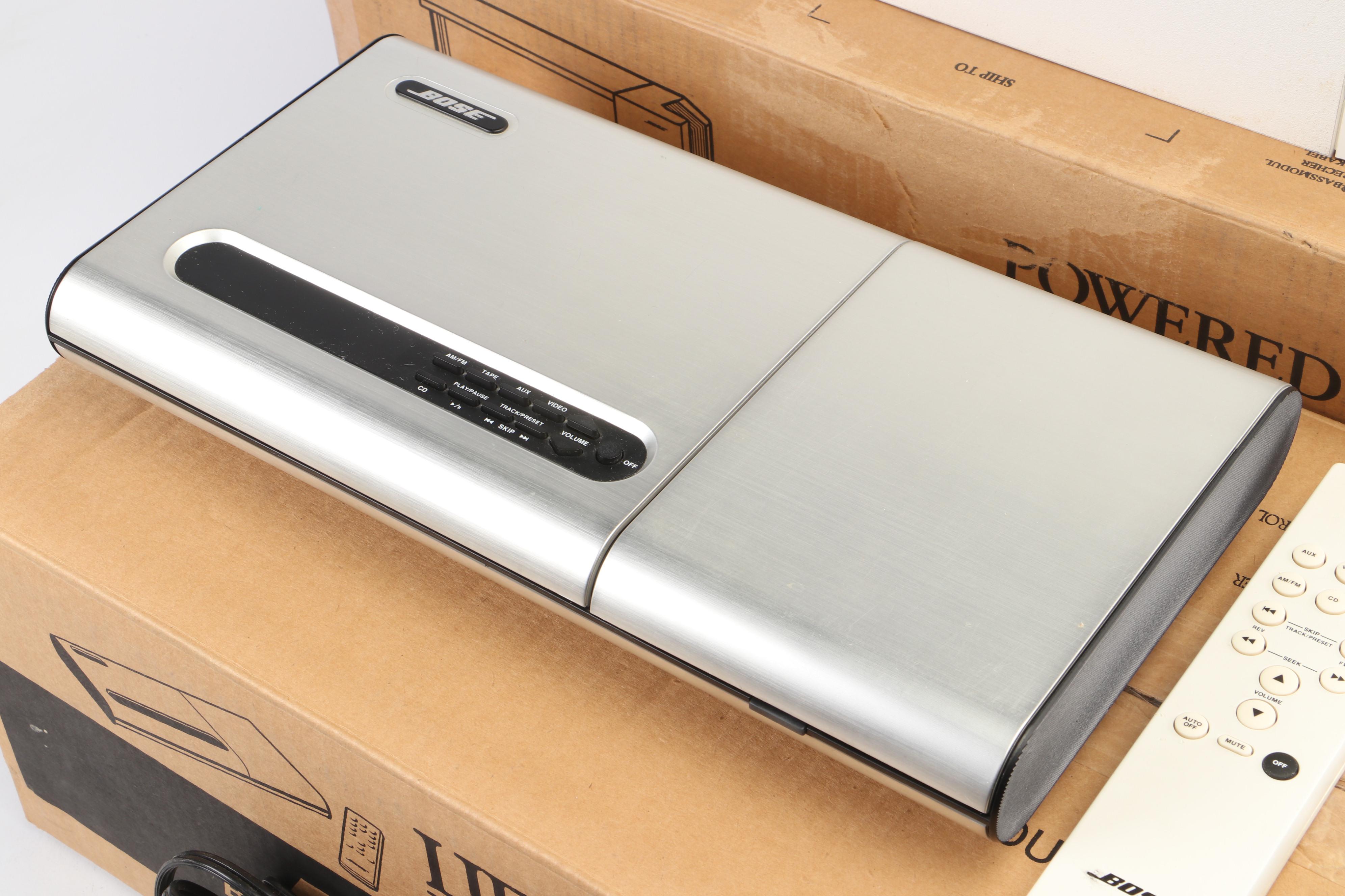 Bose Powered Acoustimass 3 Series II Speaker System with Lifestyle Music Center