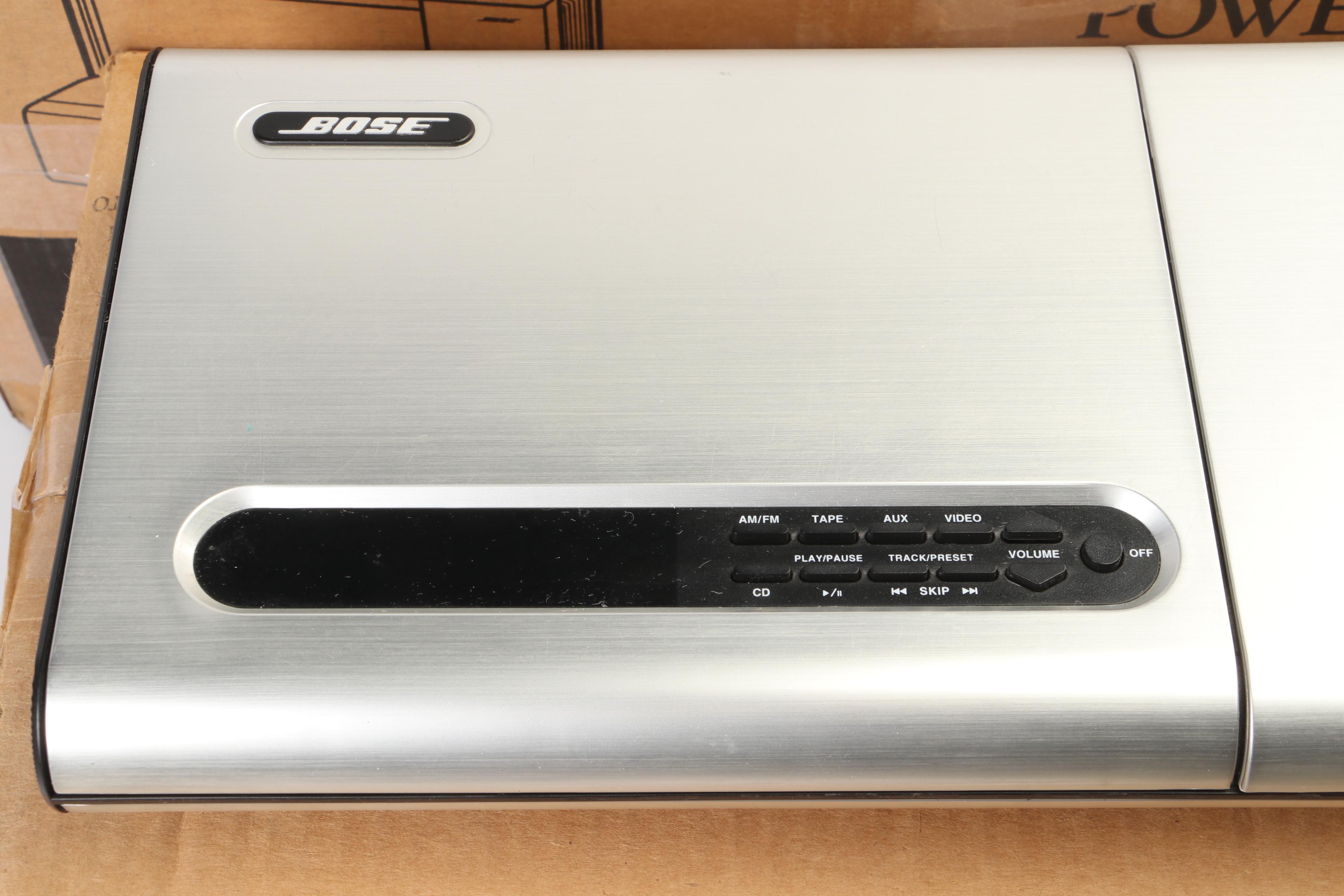 Bose Powered Acoustimass 3 Series II Speaker System with Lifestyle Music Center