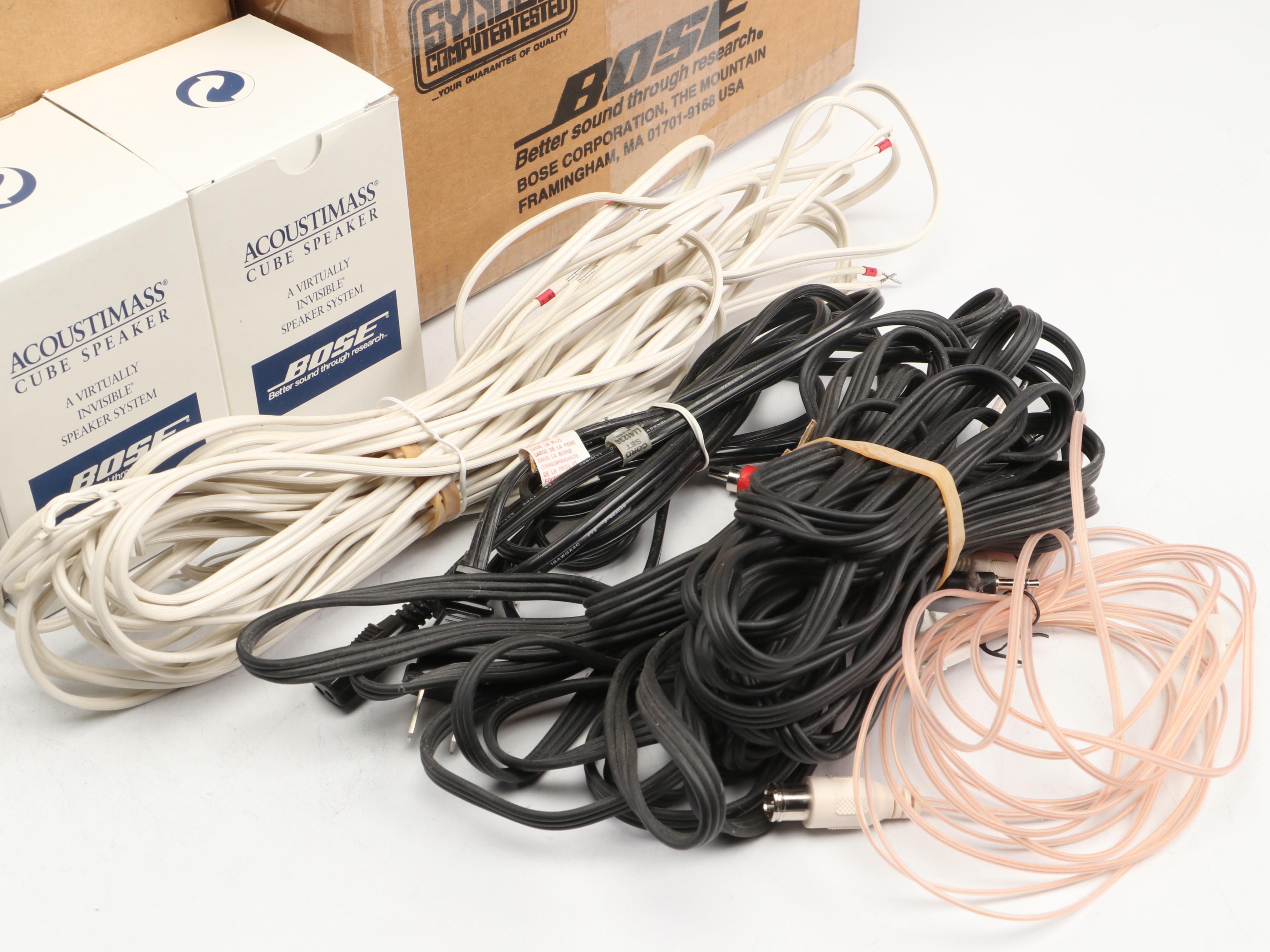 Bose Powered Acoustimass 3 Series II Speaker System with Lifestyle Music Center