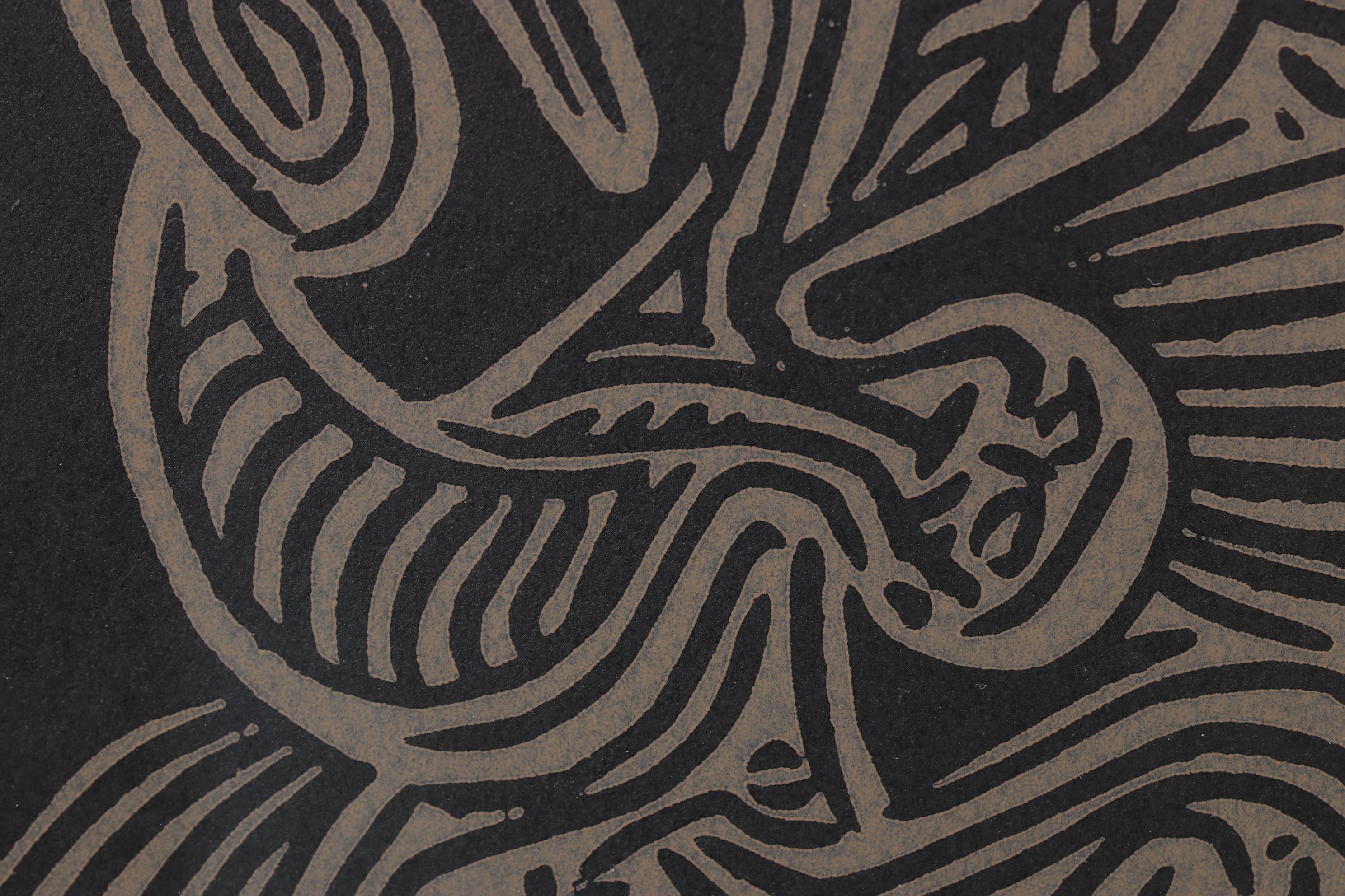 Pablo Picasso Linocut "Dancing Satyrs & Flute Player," 1962