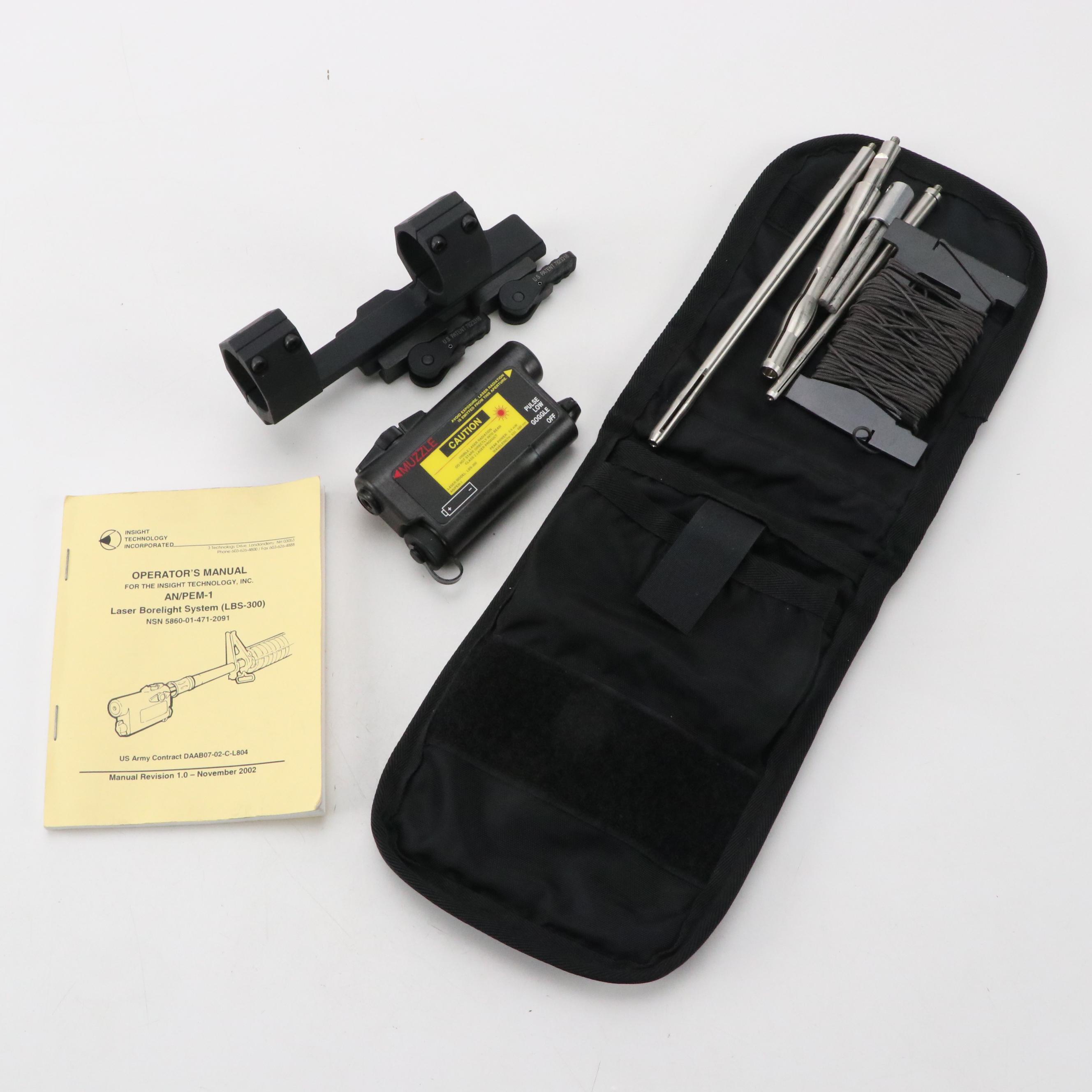 Insight Technology Laser Borelight System for Sighting Rifles