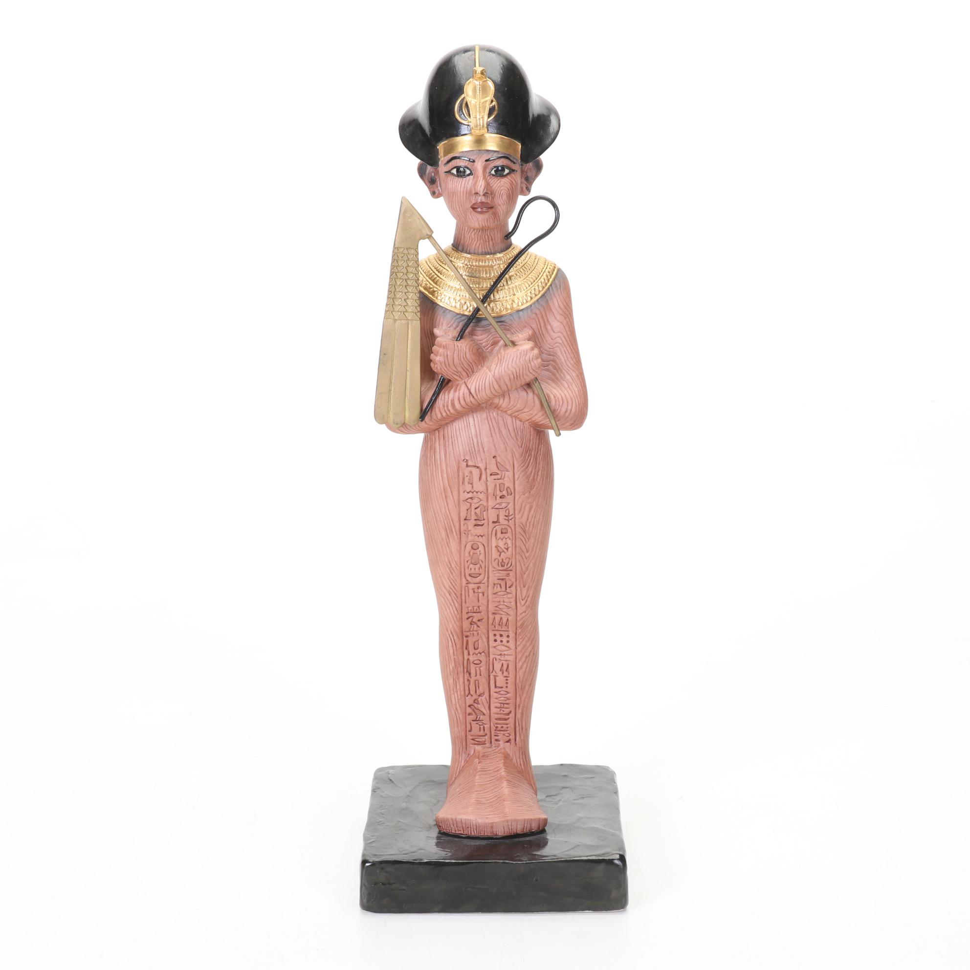 Boehm Limited Edition Porcelain "Shawabty" From 1976 Tutankhamun Collection