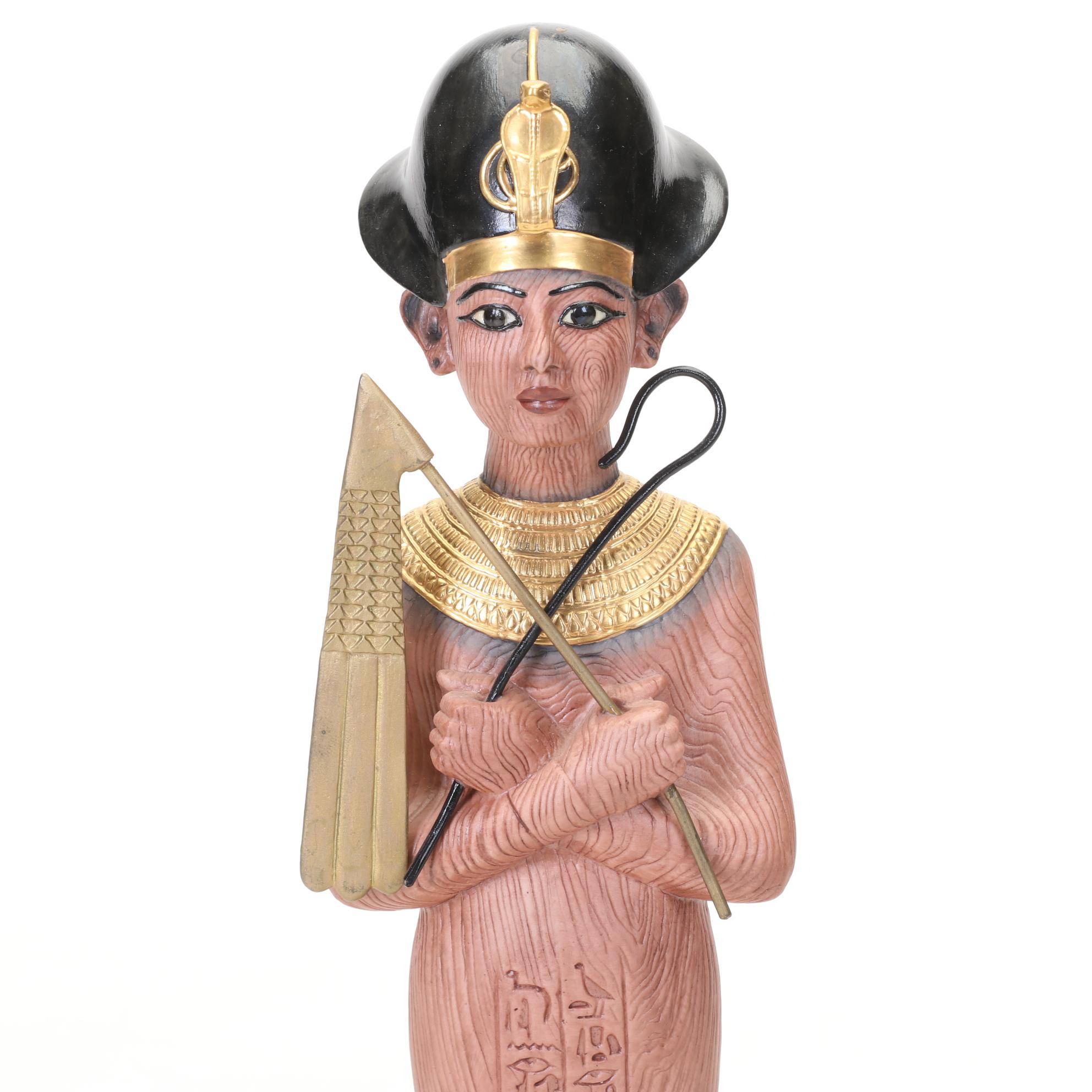 Boehm Limited Edition Porcelain "Shawabty" From 1976 Tutankhamun Collection