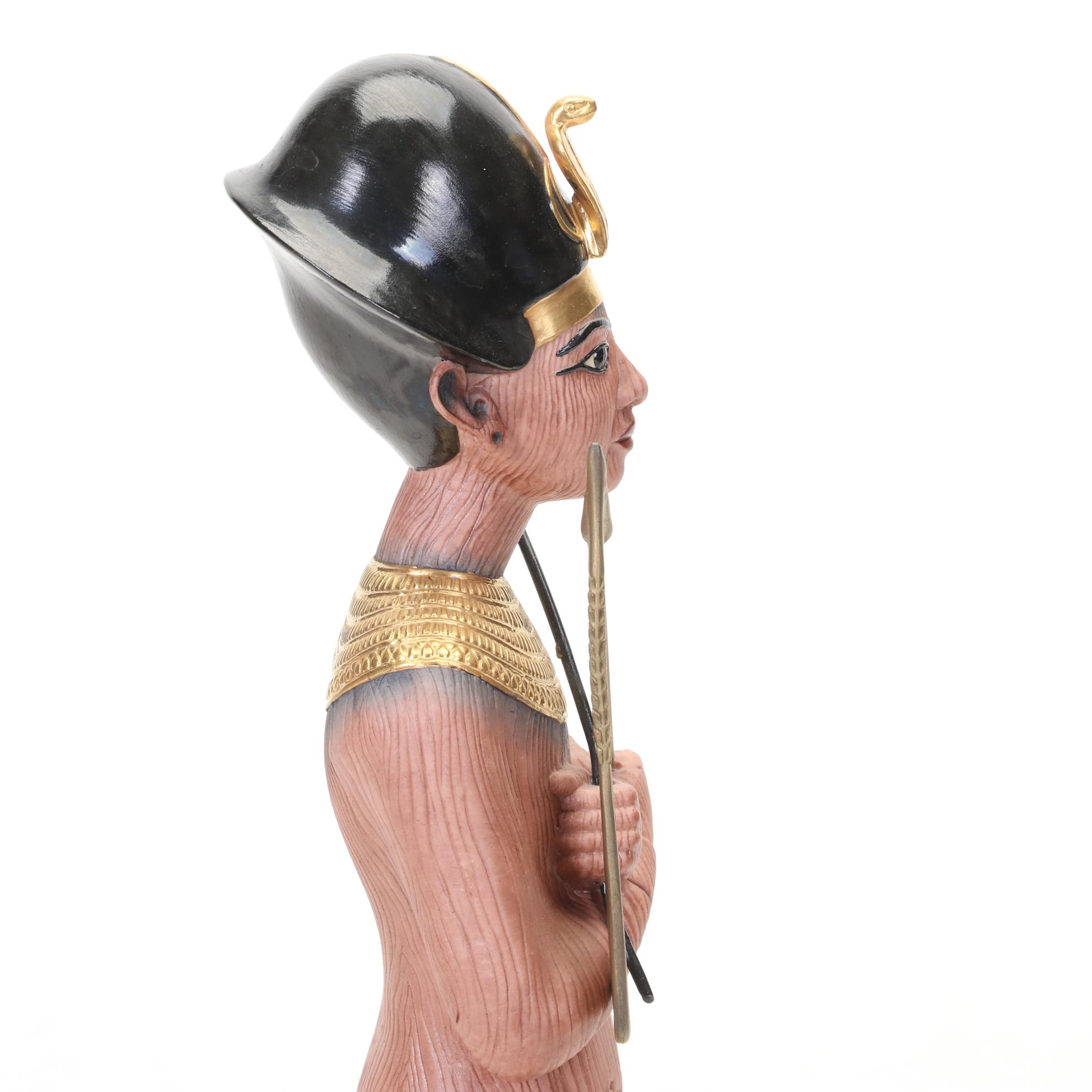 Boehm Limited Edition Porcelain "Shawabty" From 1976 Tutankhamun Collection