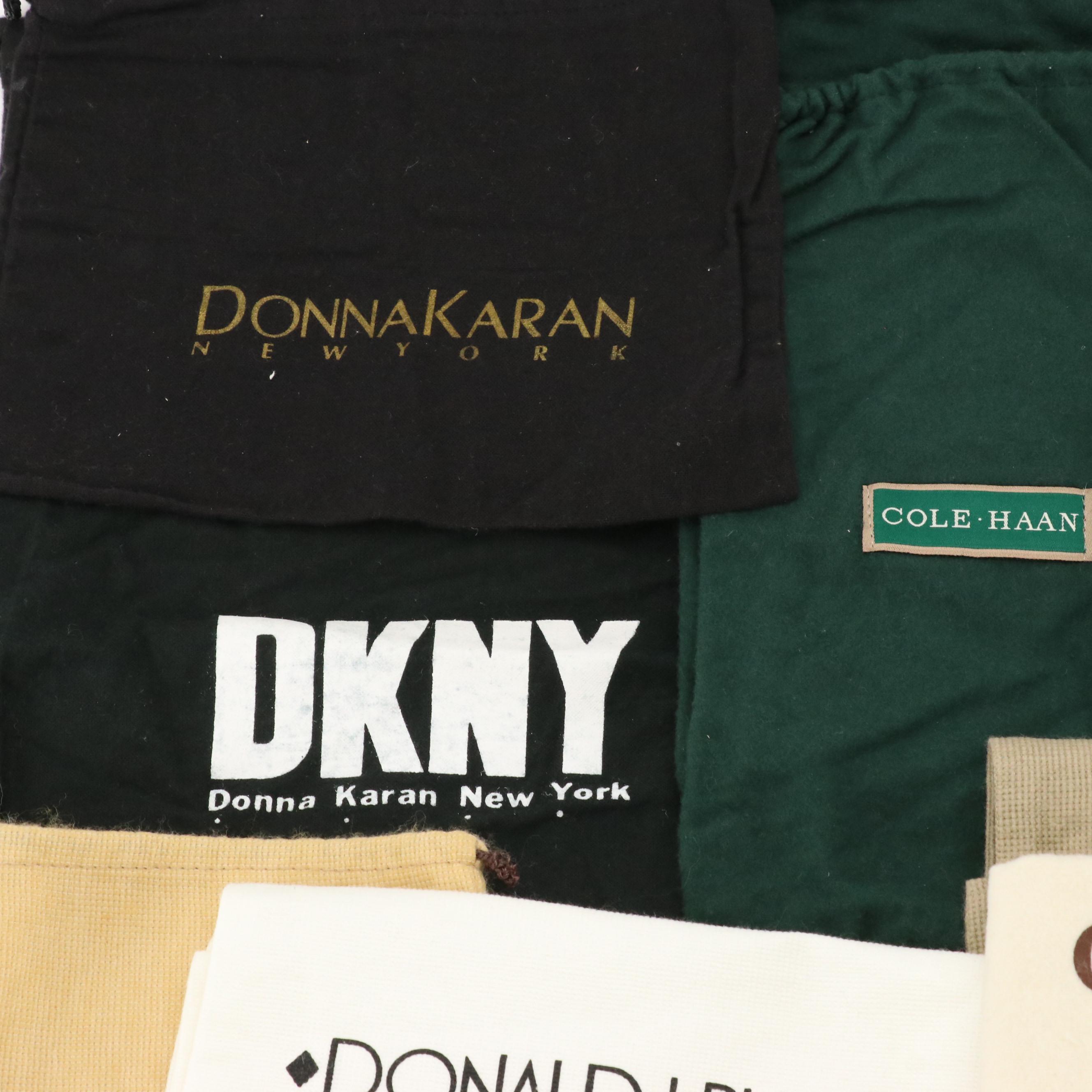 Assorted Designer Dust Bags Featuring Gucci, Fendi, Chloé, and More