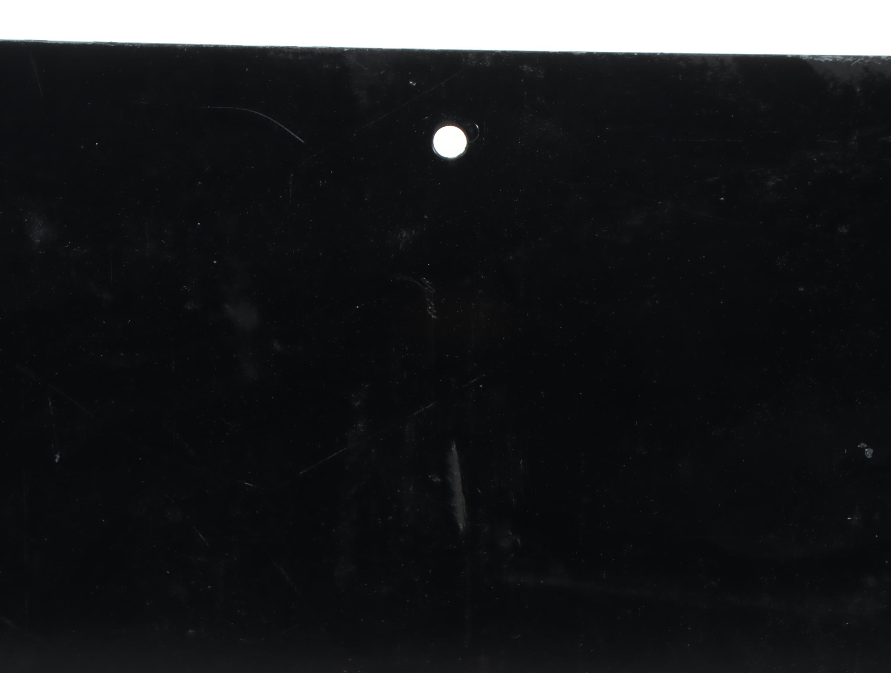 Reflective "Explosives" Enameled Metal Wall Sign