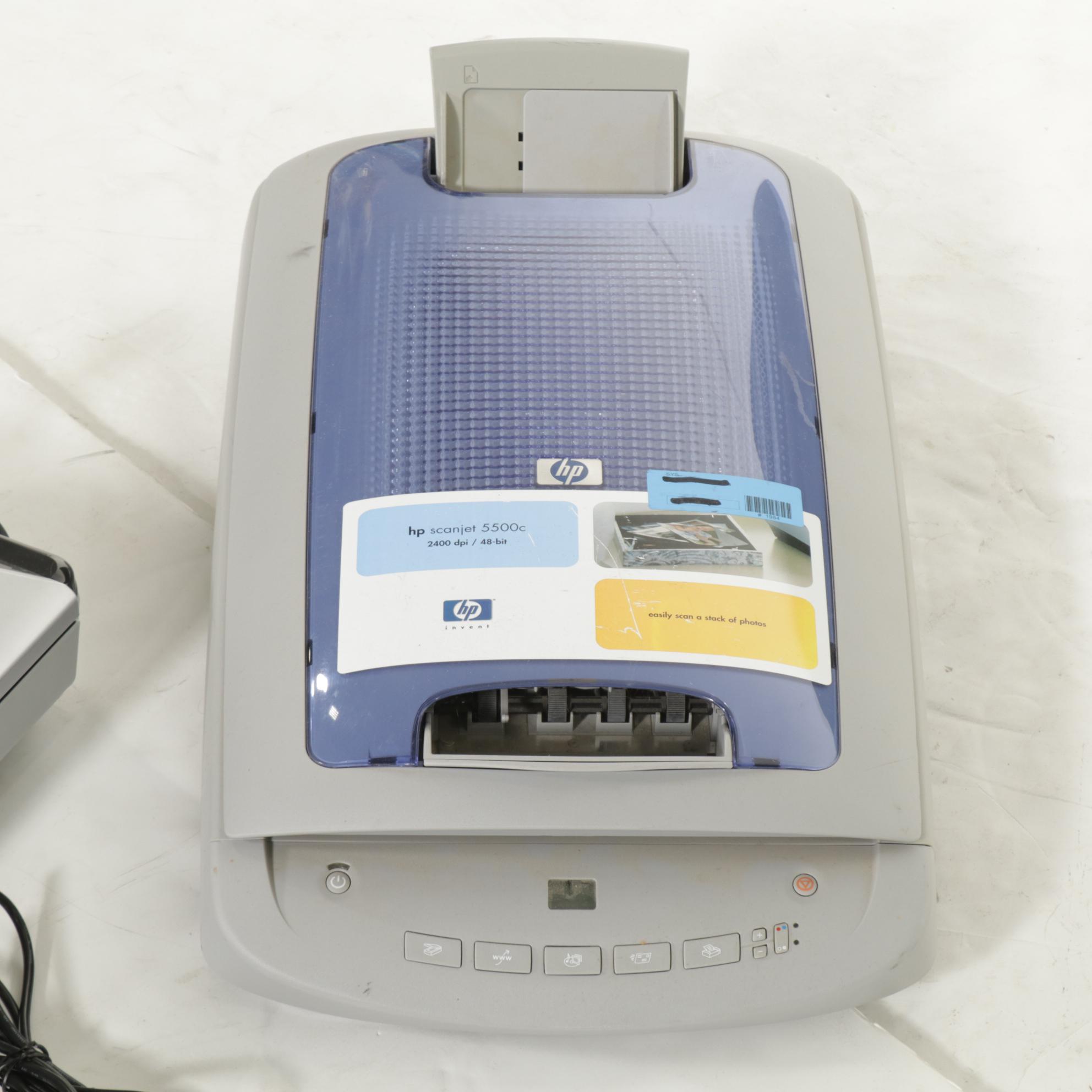 HP Scanjet 4570c and Canon CanoScan 8800F Flatbed Scanners