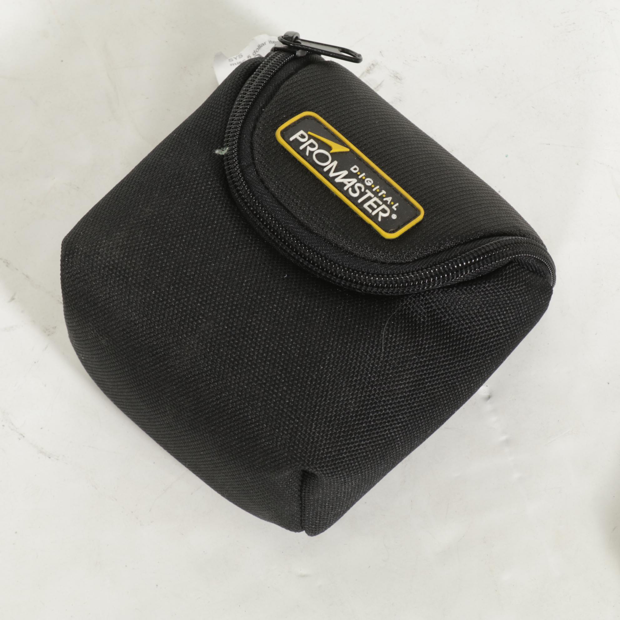 Lens, Camera and Other Photographic Equipment Carrying Cases in Zippered Bag