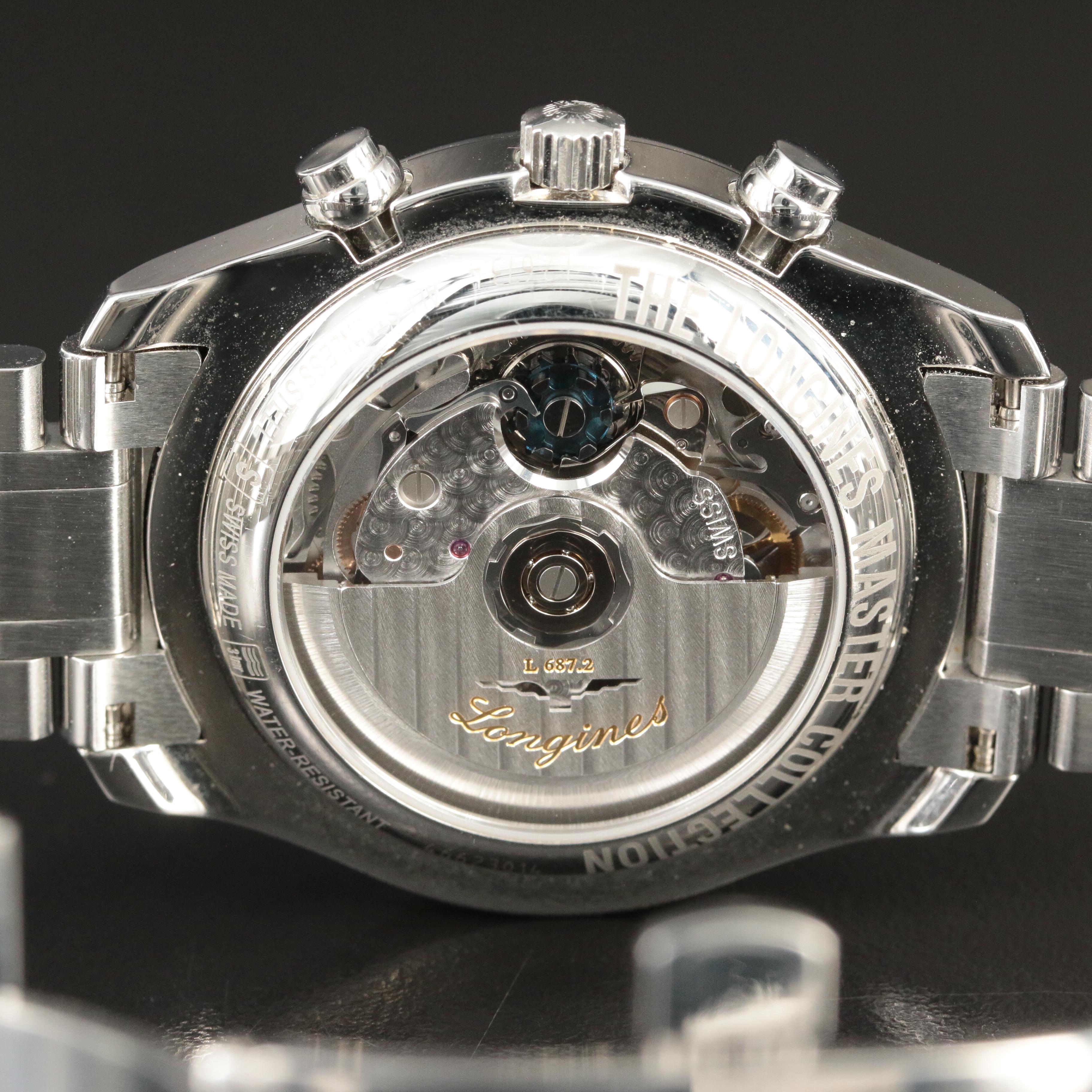 Longines Master Collection, Chronograph Triple Calendar Moon Phase Watch