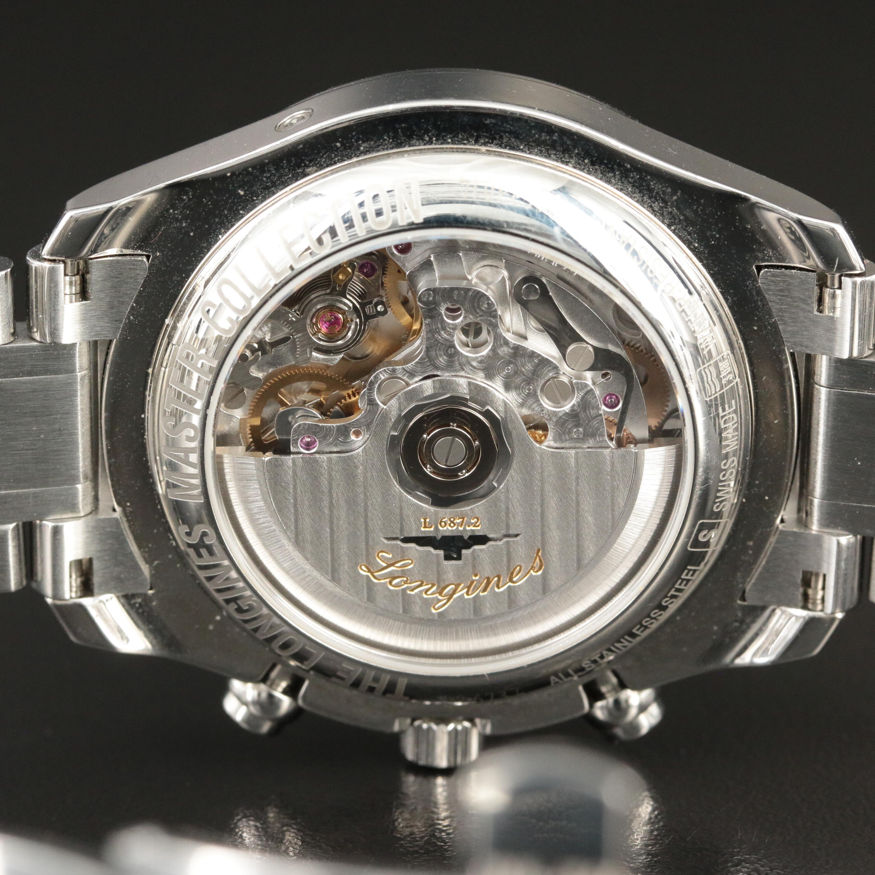 Longines Master Collection, Chronograph Triple Calendar Moon Phase Watch