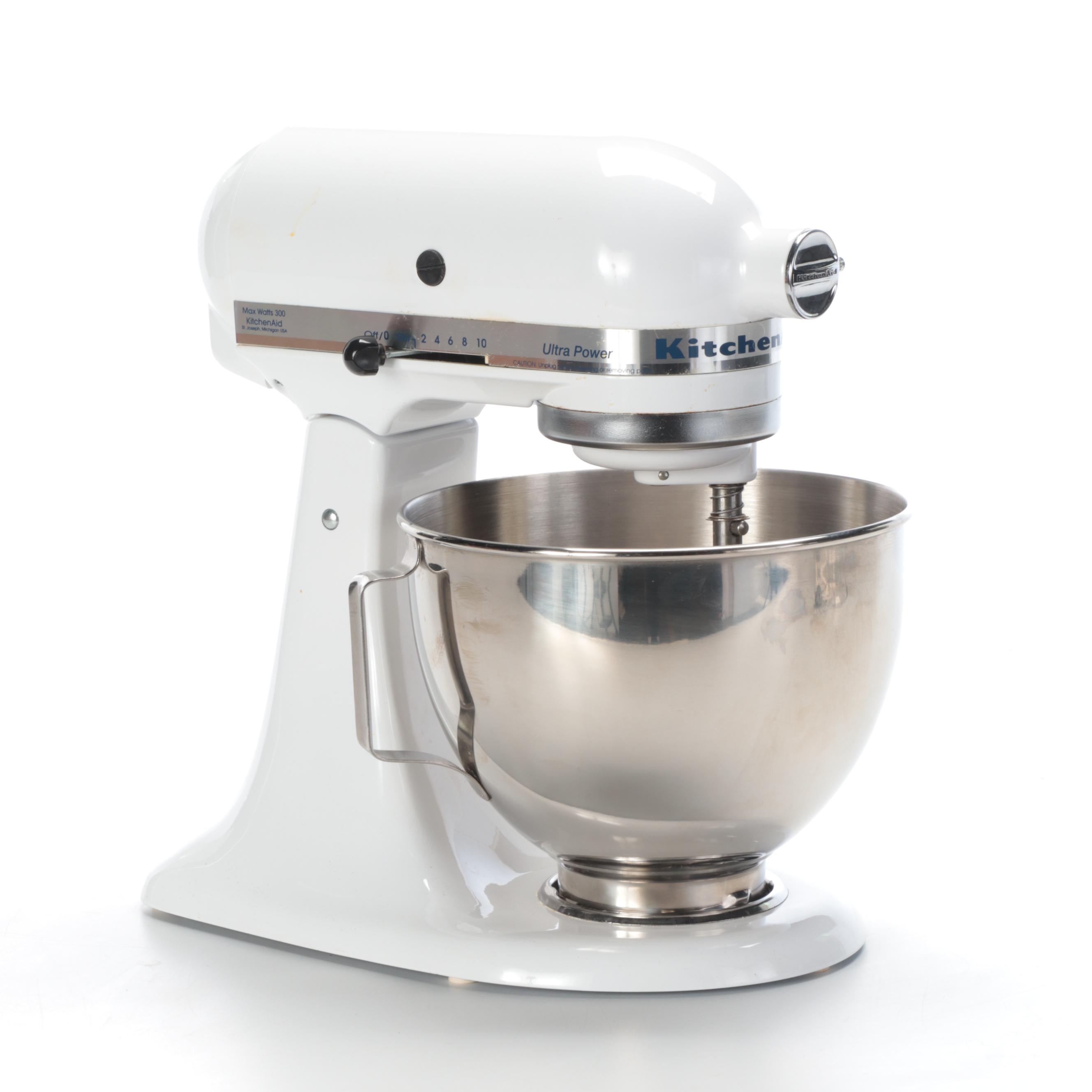 KitchenAid Tilt-Head Stand Mixer with Bowl and Attachments