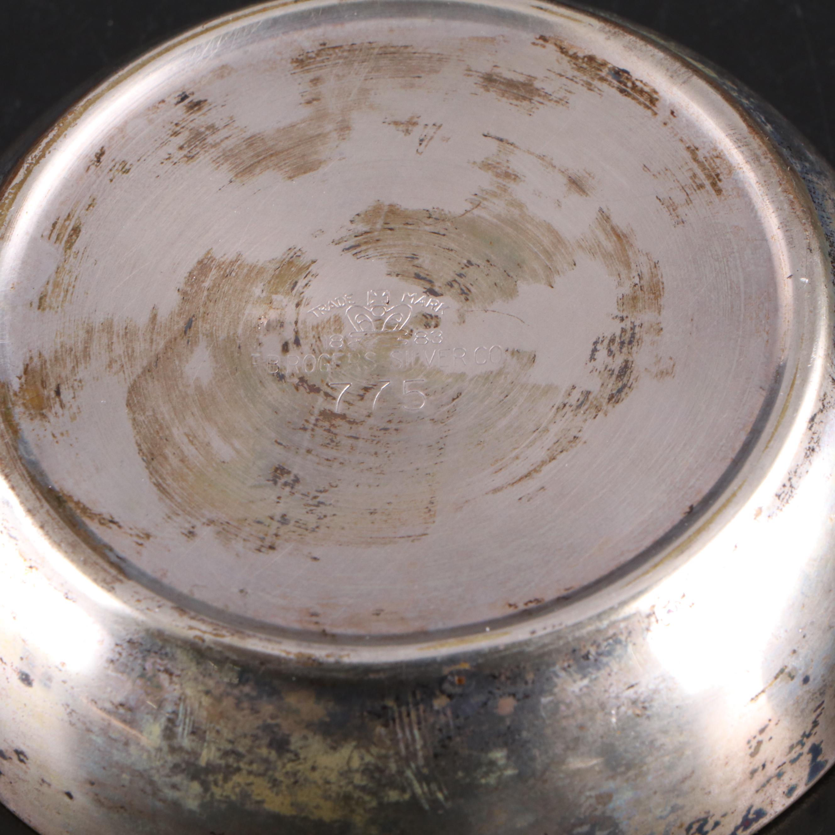 Silver Plate Tobacco Jar with Tongs, Spoon and Bottle Coasters