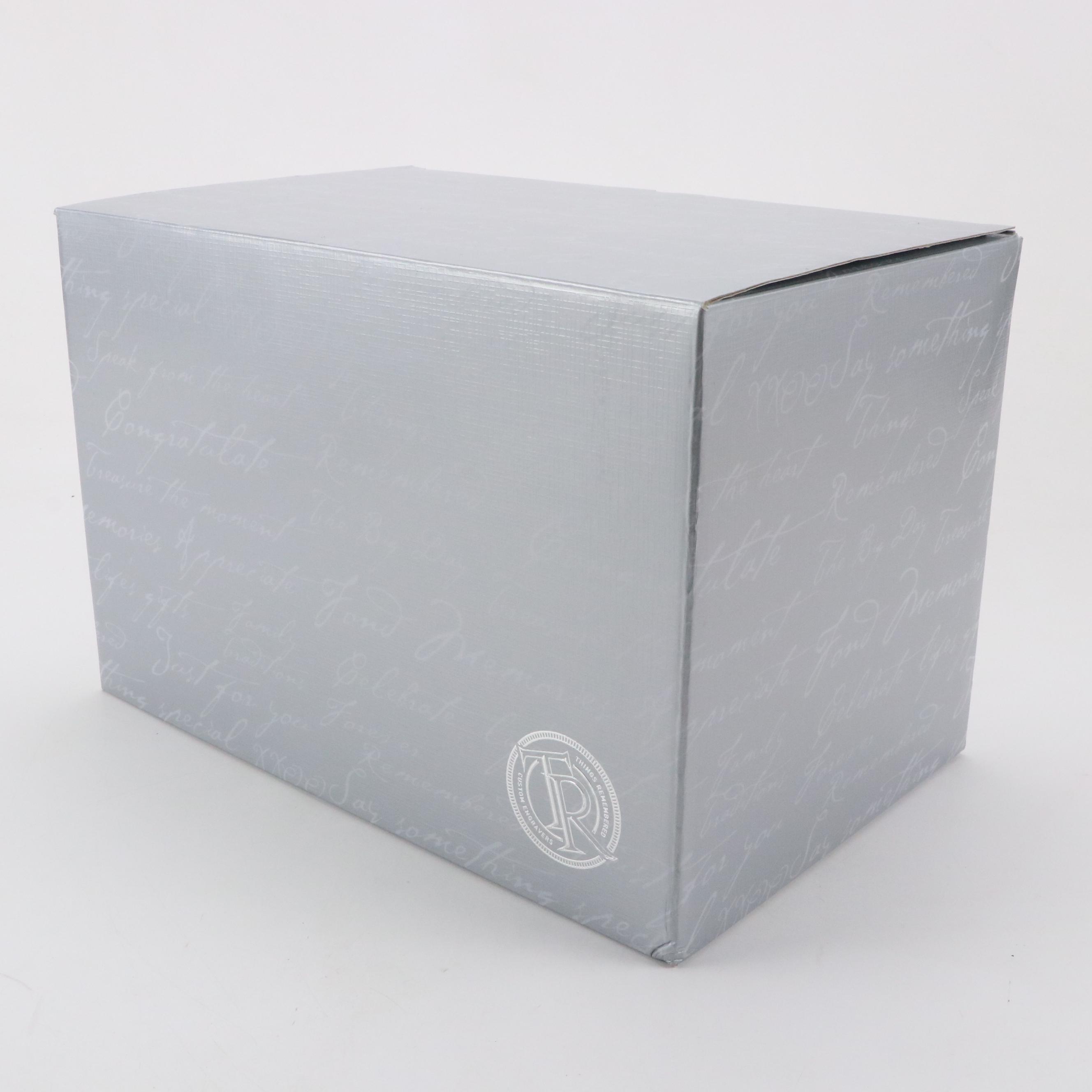 Things Remembered Ebonized Wood Jewelry Box