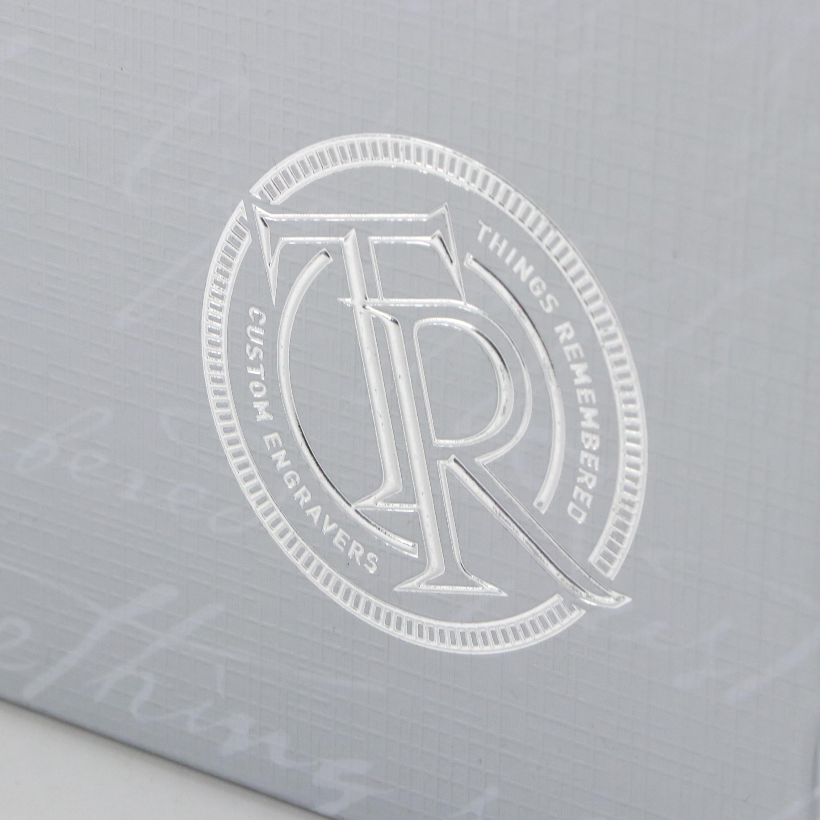 Things Remembered Ebonized Wood Jewelry Box