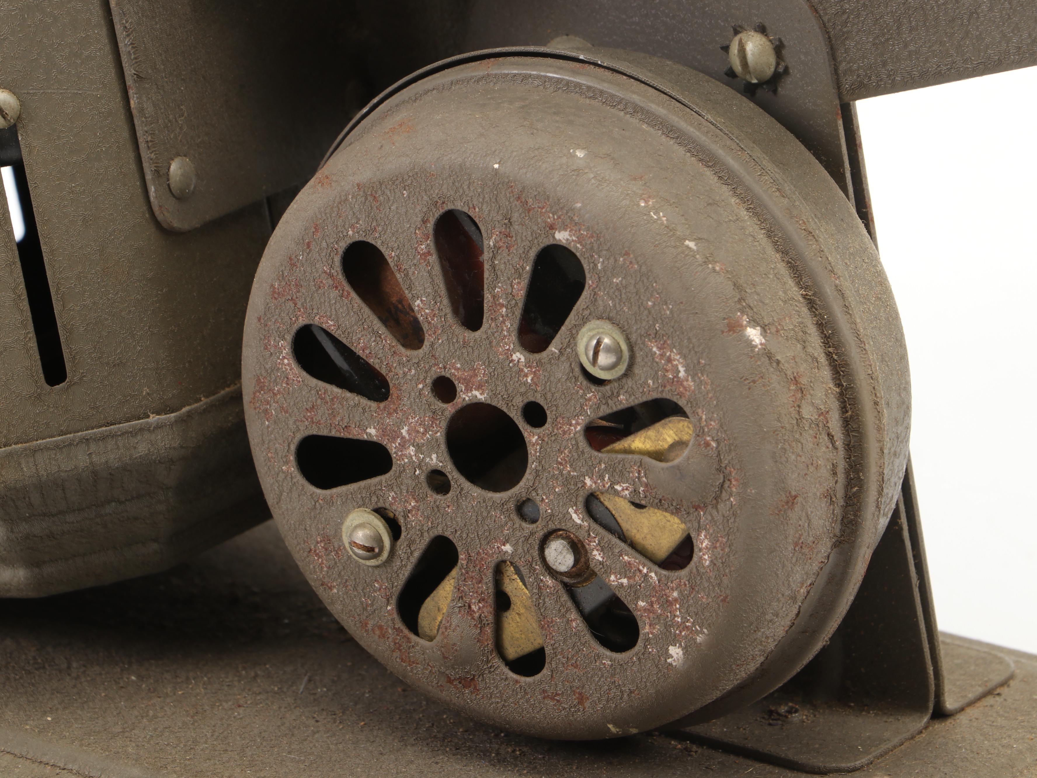 Excel 16mm Movie Projector with Mickey Mouse and Other Film Reels