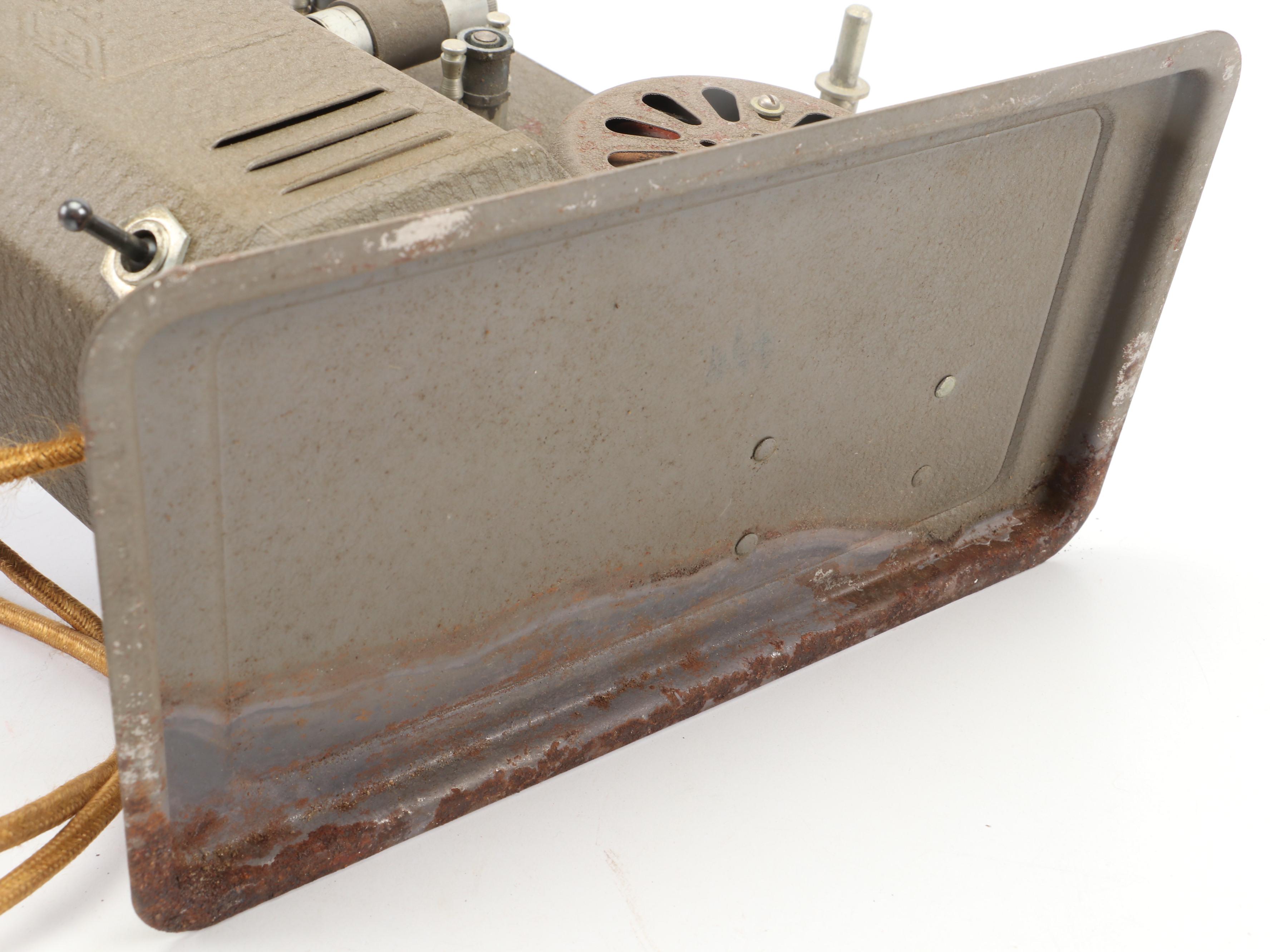 Excel 16mm Movie Projector with Mickey Mouse and Other Film Reels