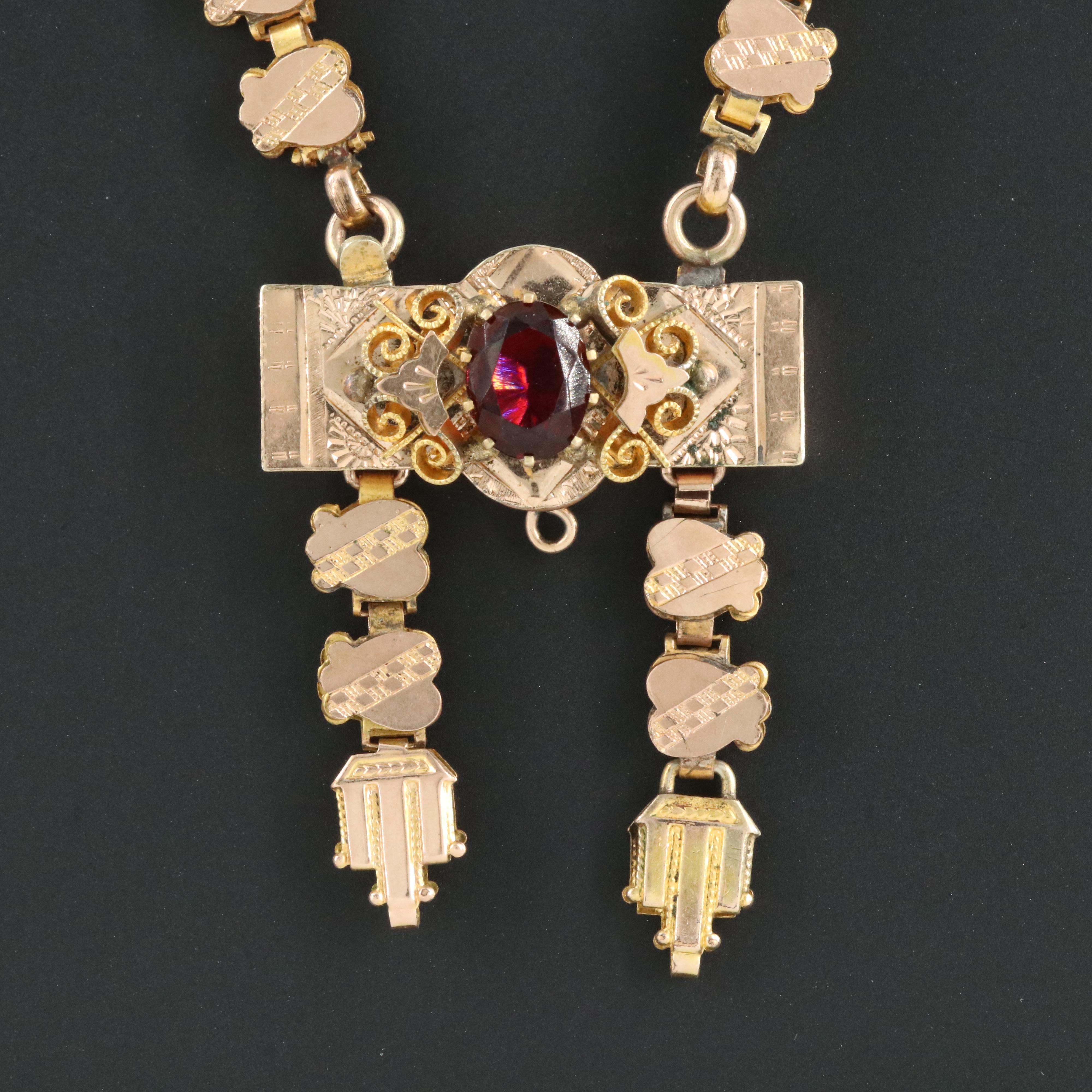 Victorian Book Chain Necklace