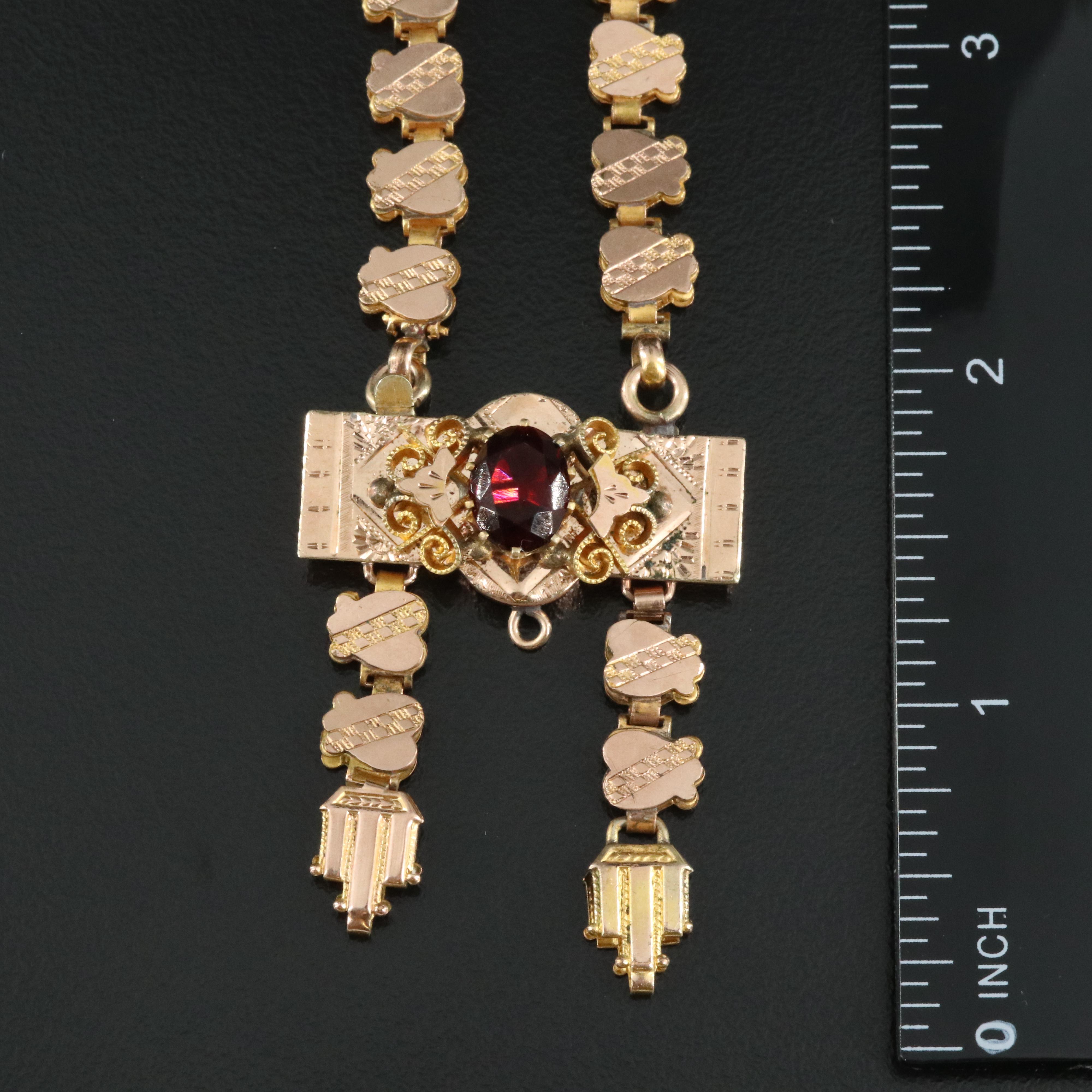 Victorian Book Chain Necklace