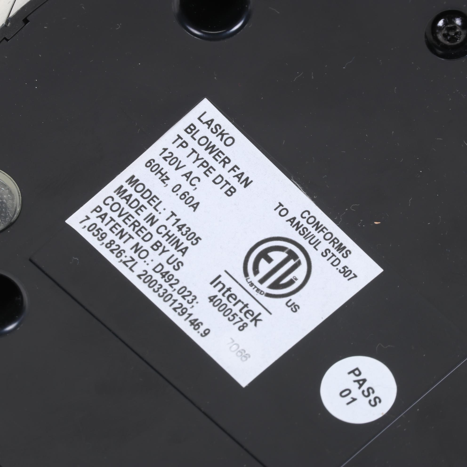 Lasco Oscillating Desktop Fan and Computer Accessories, Early 21st