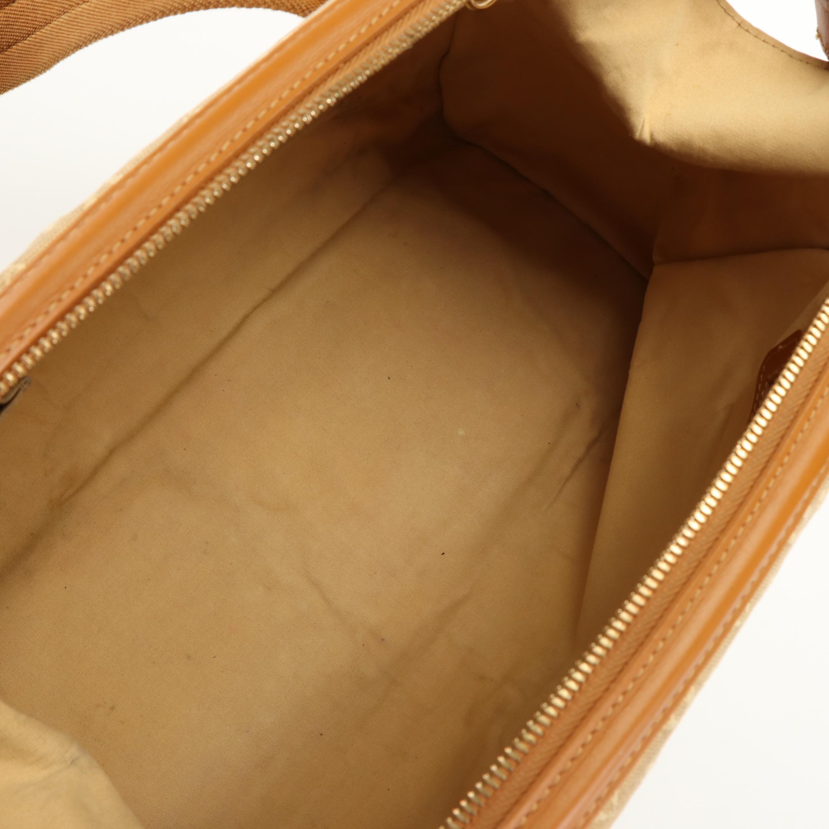 Louis Vuitton Mini Lin Josephine Bag in Beige Monogram Canvas