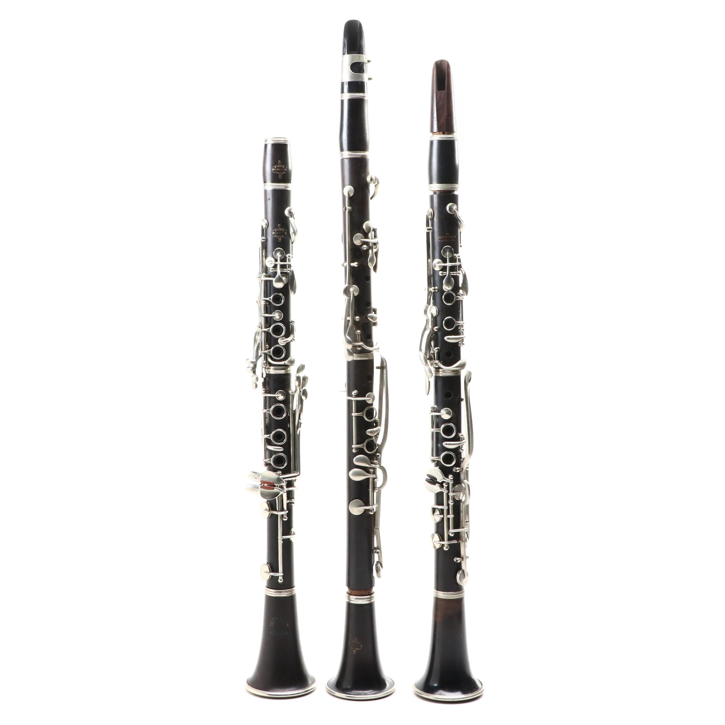 Buescher Elkhart, W. Meinl New York Grenadilla Wood and Other