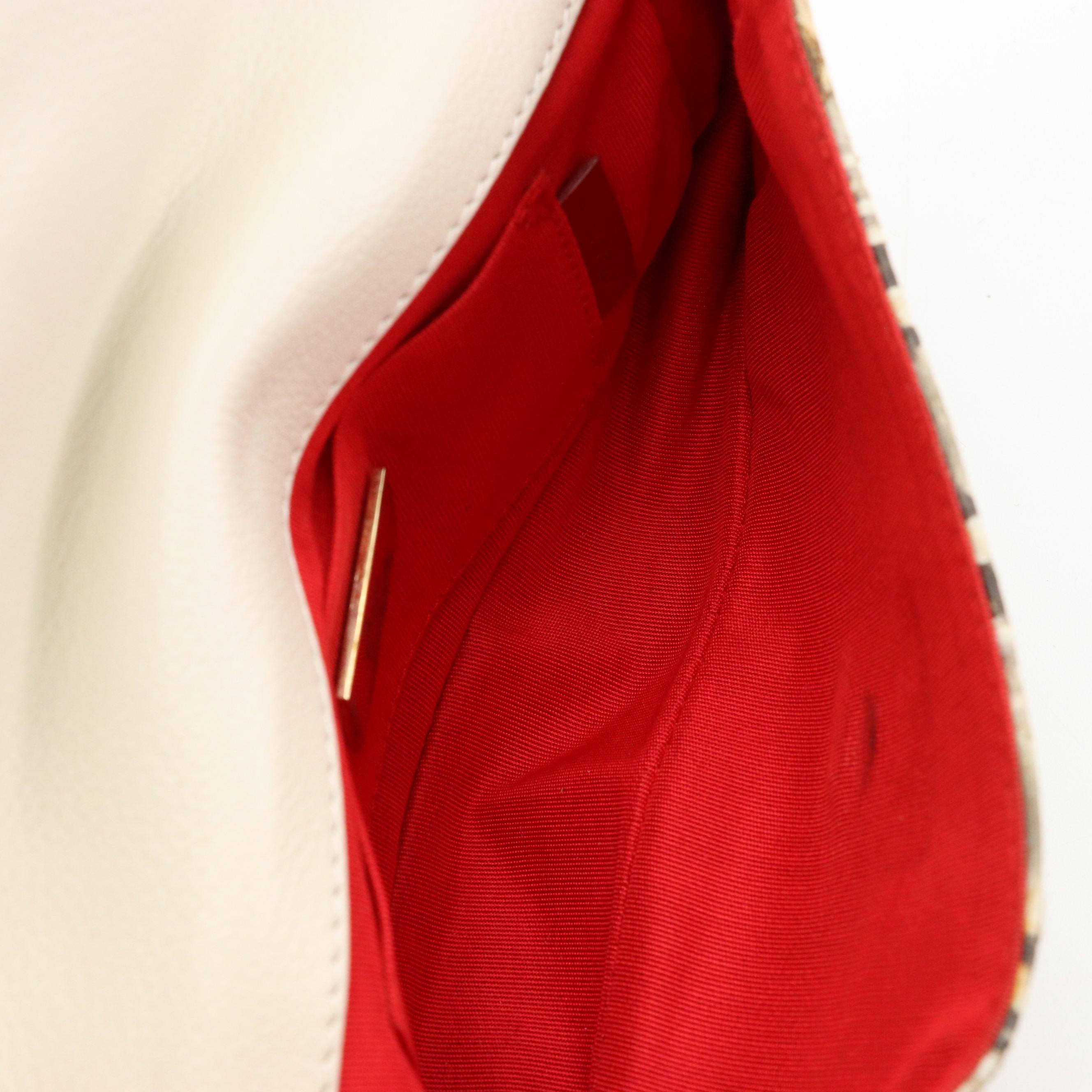 Christian Louboutin Python Leather Artemis Spike and Crystal Strap Shoulder Bag