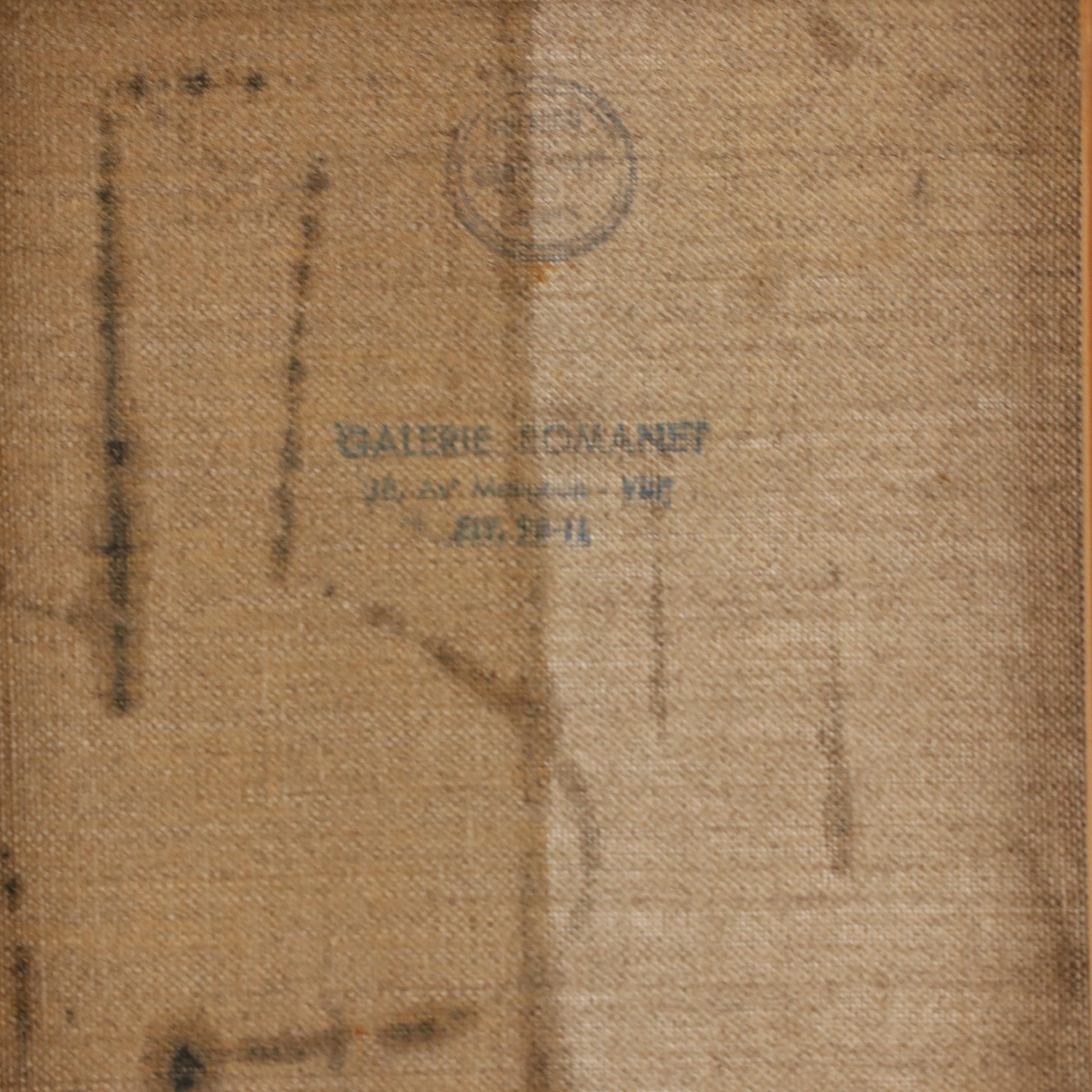 Claude Venard Cubist Still Life Oil Painting "Les Deux Pichets"