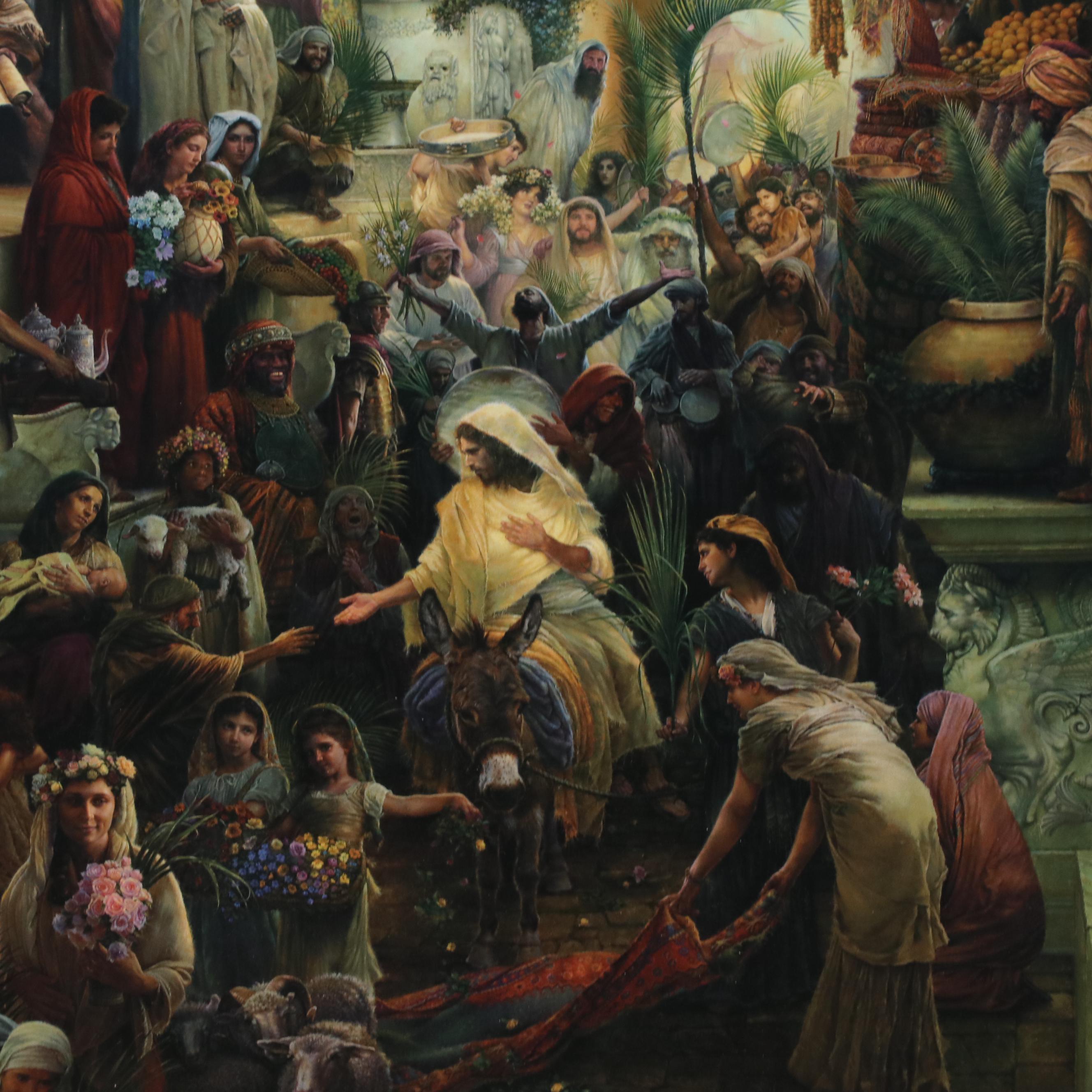 Tom Dubois Offset Lithograph "Hosanna!"