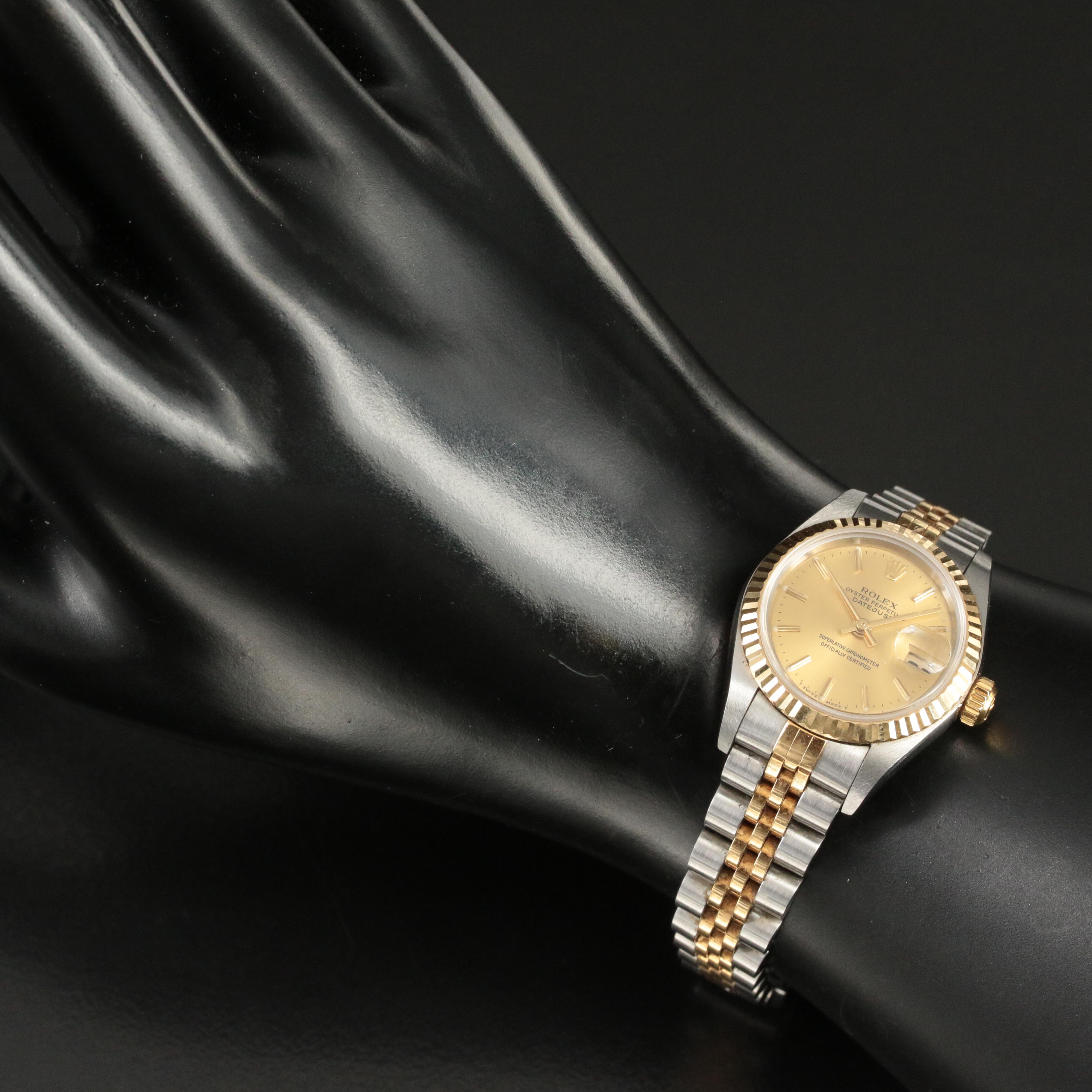 2001 Rolex Oyster Perpetual Datejust Watch