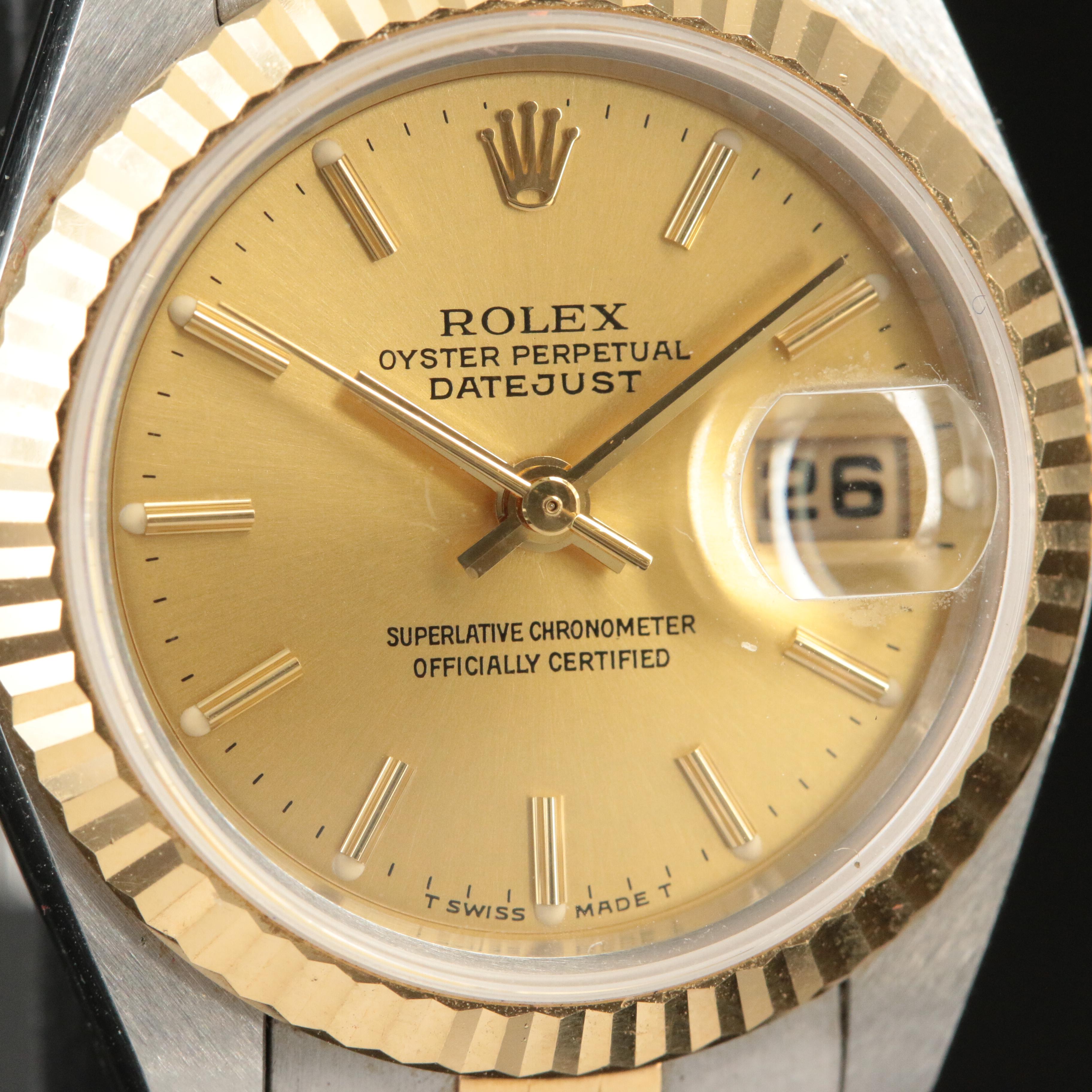 2001 Rolex Oyster Perpetual Datejust Watch