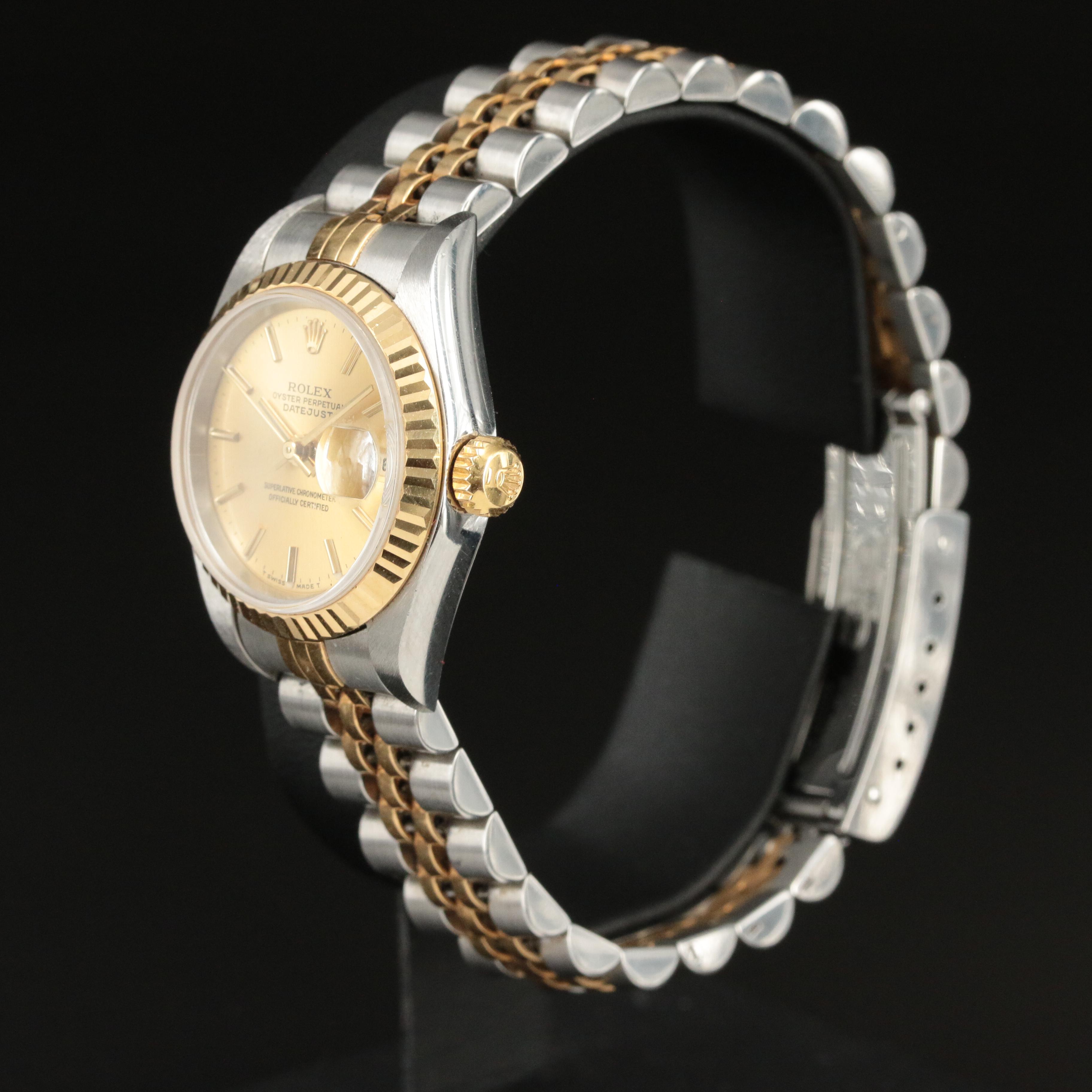 2001 Rolex Oyster Perpetual Datejust Watch