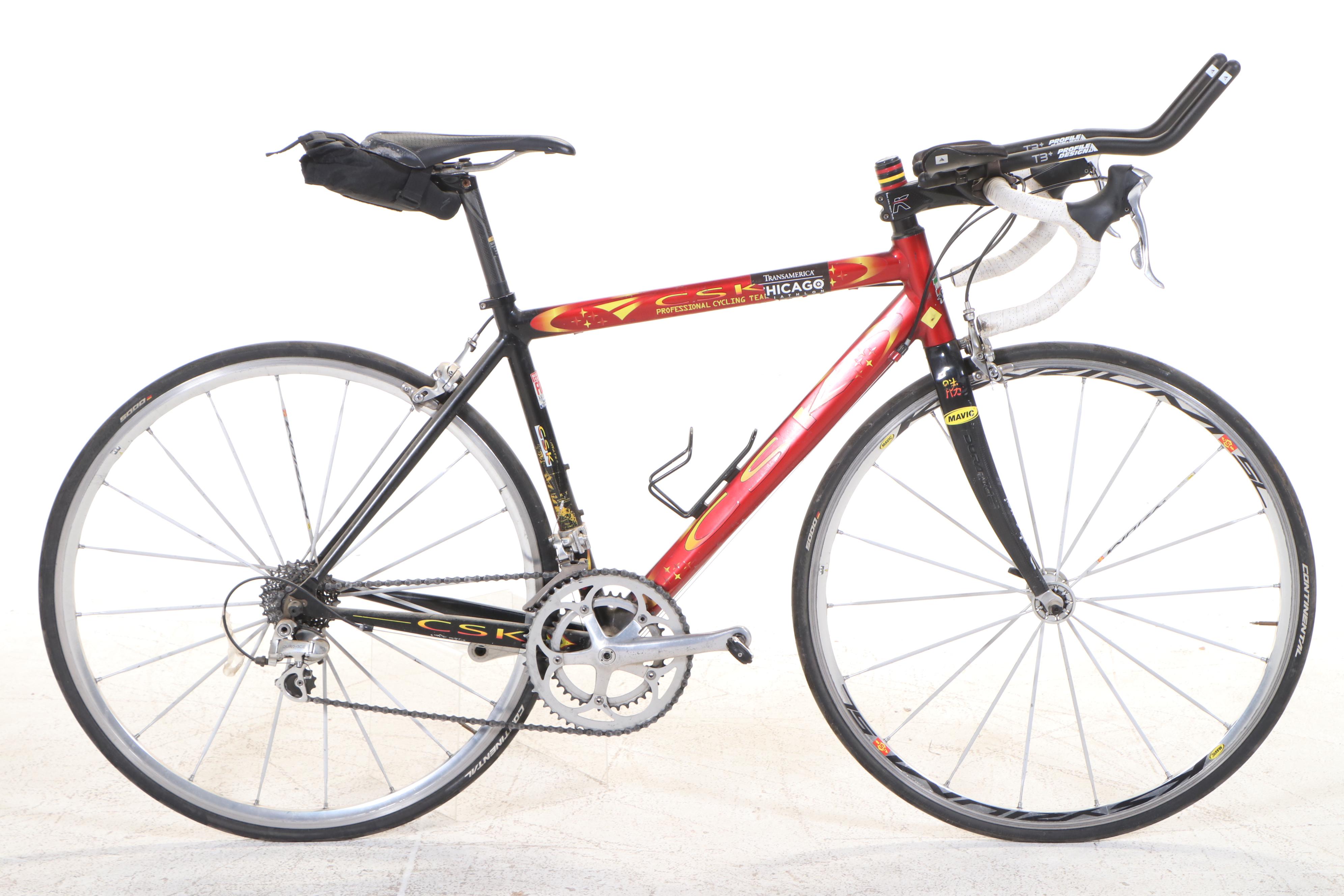 CSK Pro Bike Carbon Fiber Fork Road Bicycle, Early 21st Century