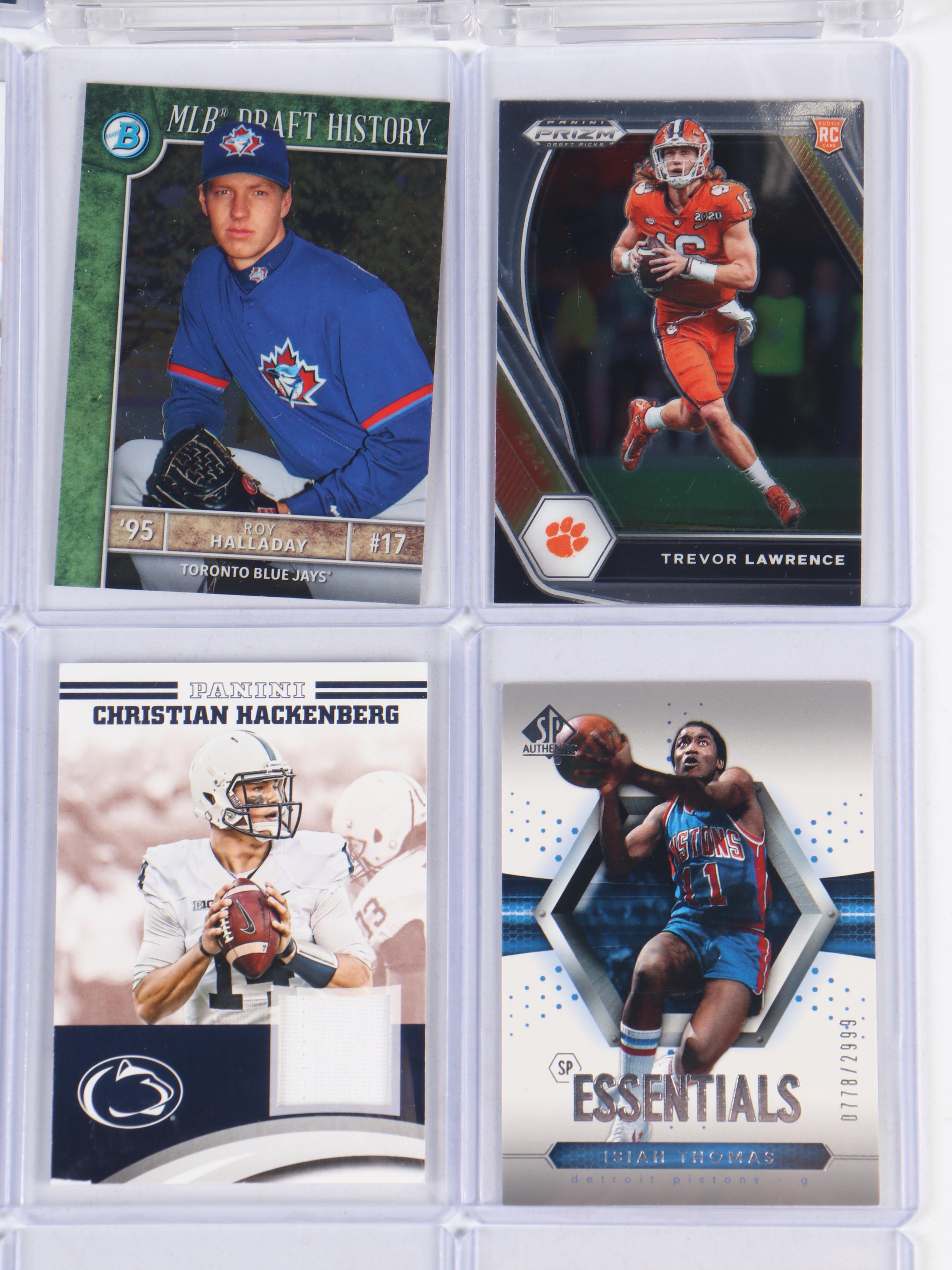 Prizm and Other Sports Cards with Tiger Woods, Michael Jordan, Ken Griffey Jr.