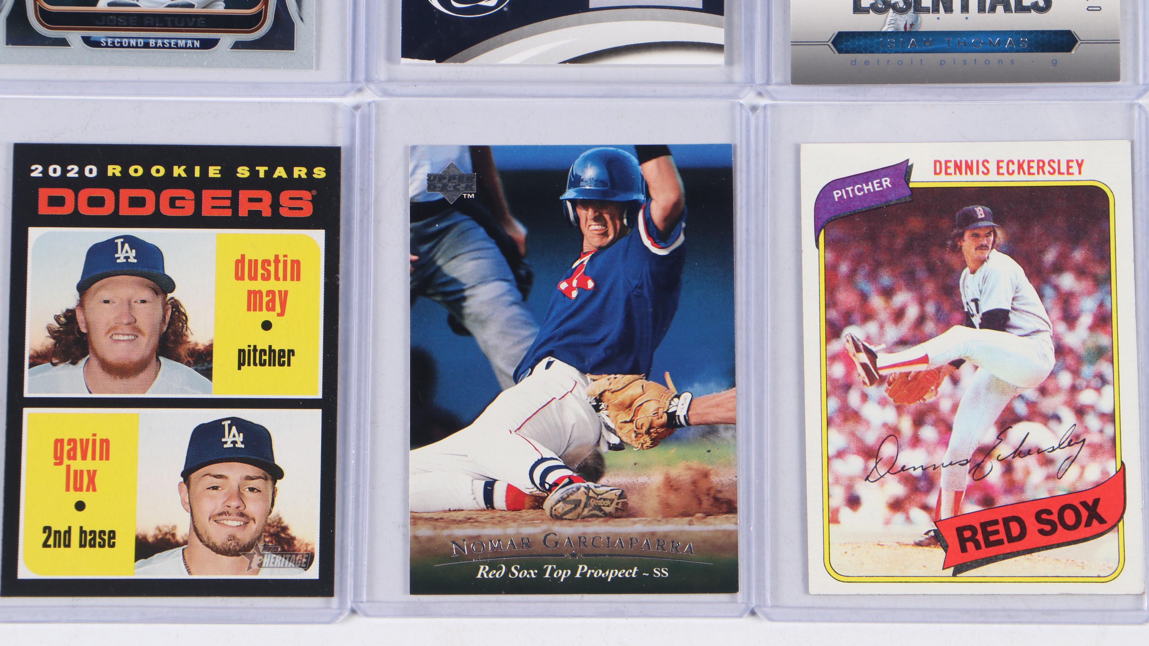 Prizm and Other Sports Cards with Tiger Woods, Michael Jordan, Ken Griffey Jr.