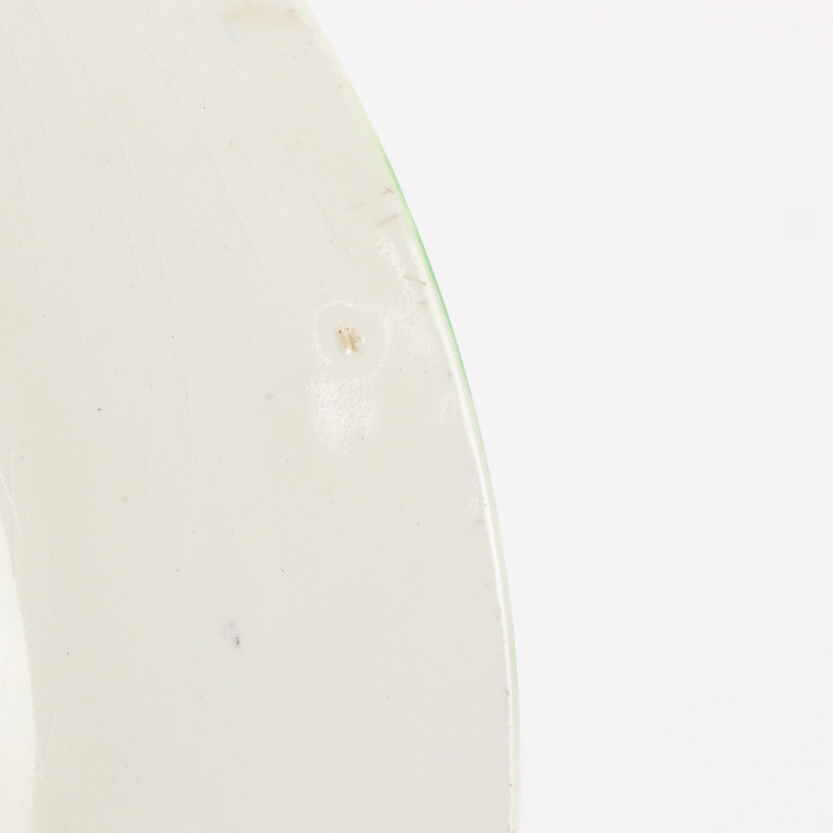 Maling Pottery English Art Deco Style Cabinet Plates, Early to Mid 20th Century