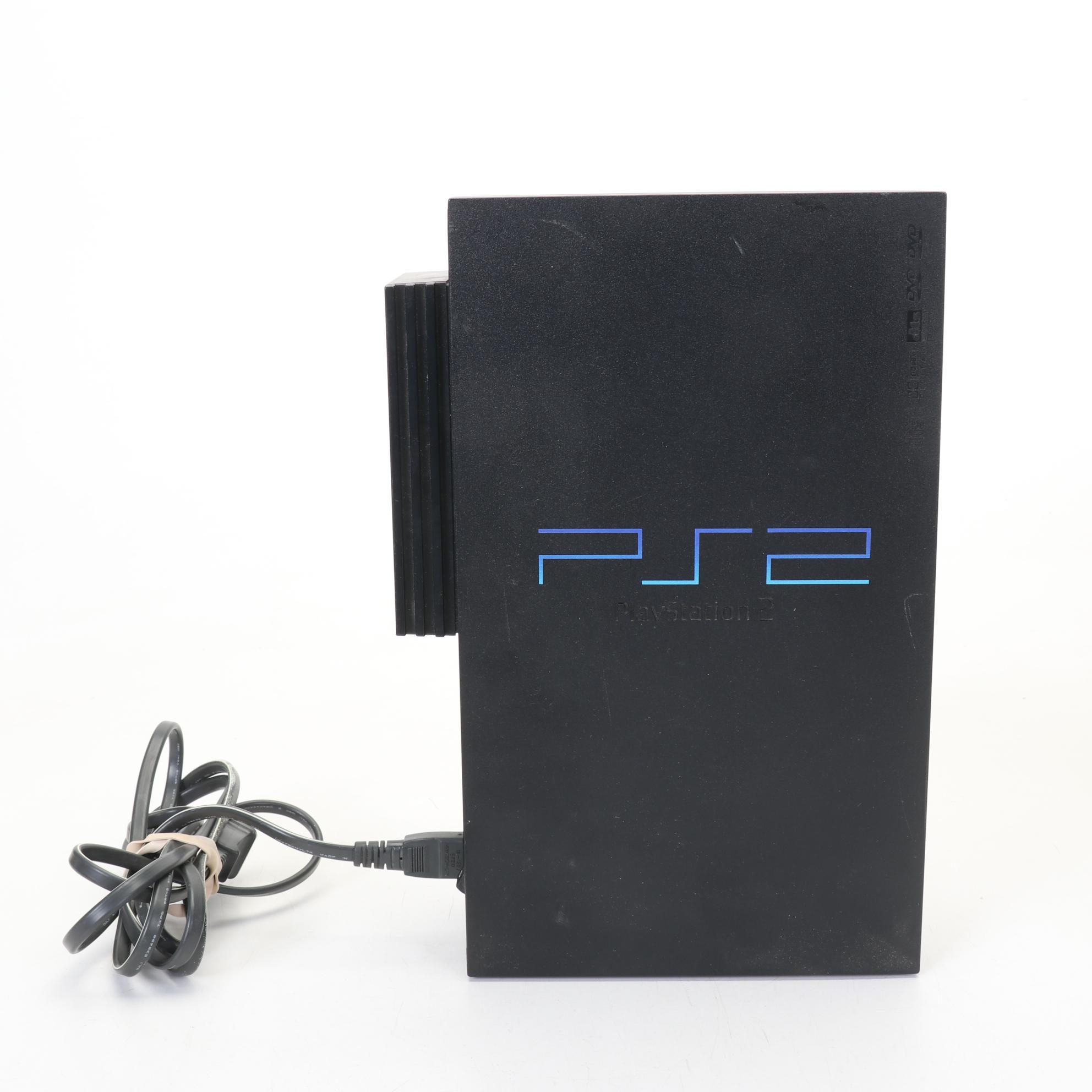 Playstation 2 & 3 With Batman Arkham City Edition Controller & More Controllers