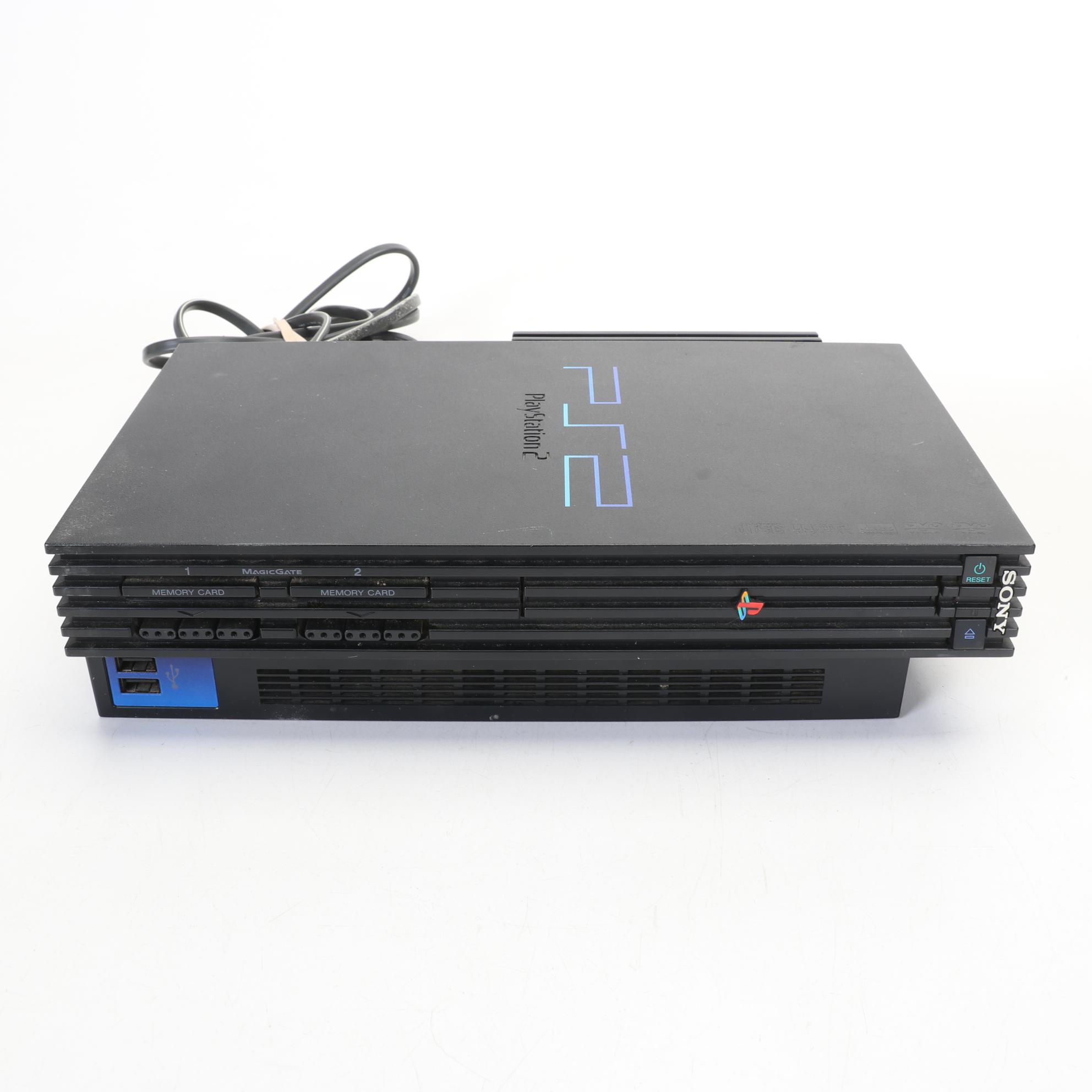 Playstation 2 & 3 With Batman Arkham City Edition Controller & More Controllers