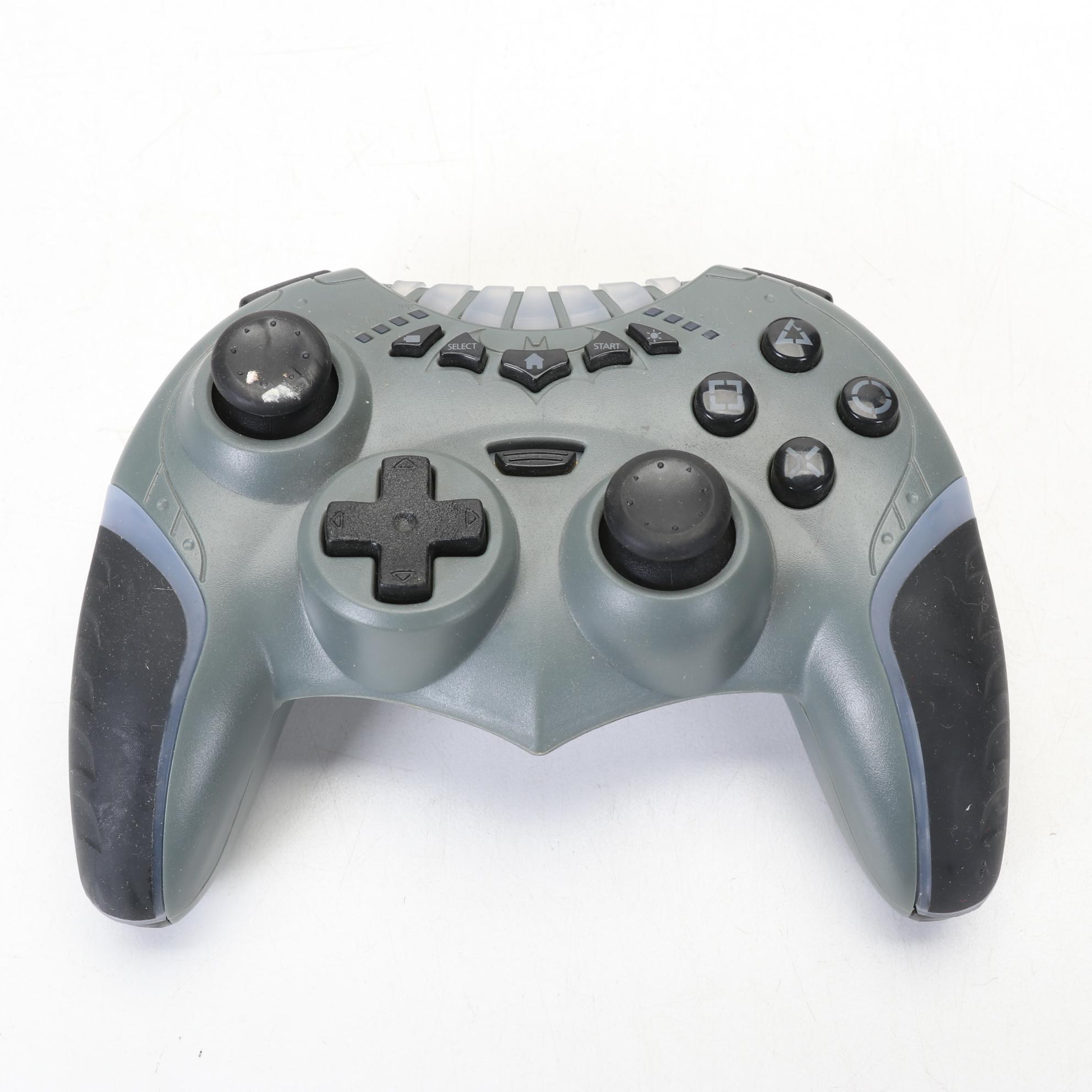 Playstation 2 & 3 With Batman Arkham City Edition Controller & More Controllers