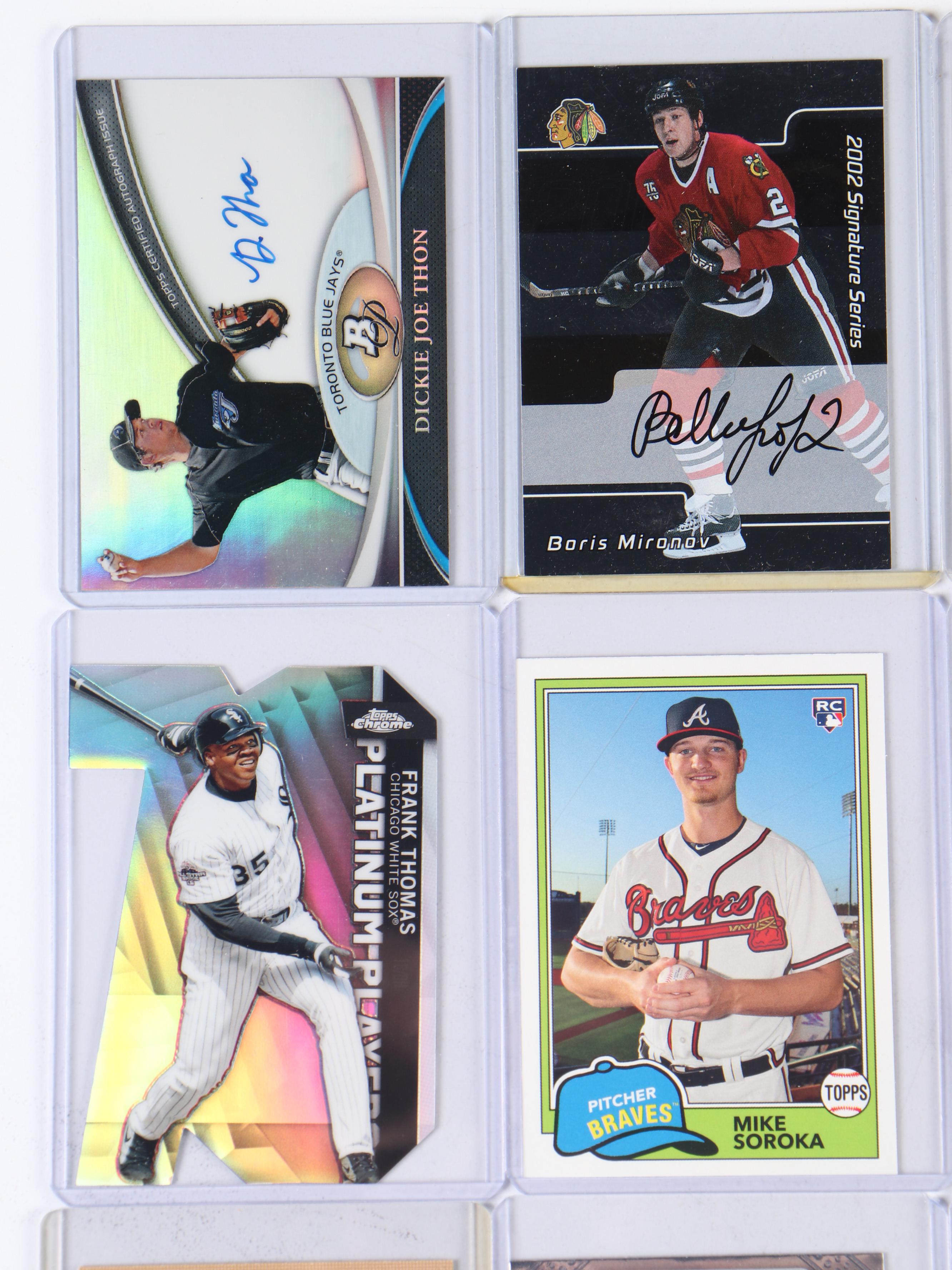 Prizm and Other Sports Cards with Aaron Judge, Ronald Acuna Jr., Cal Ripken Jr.