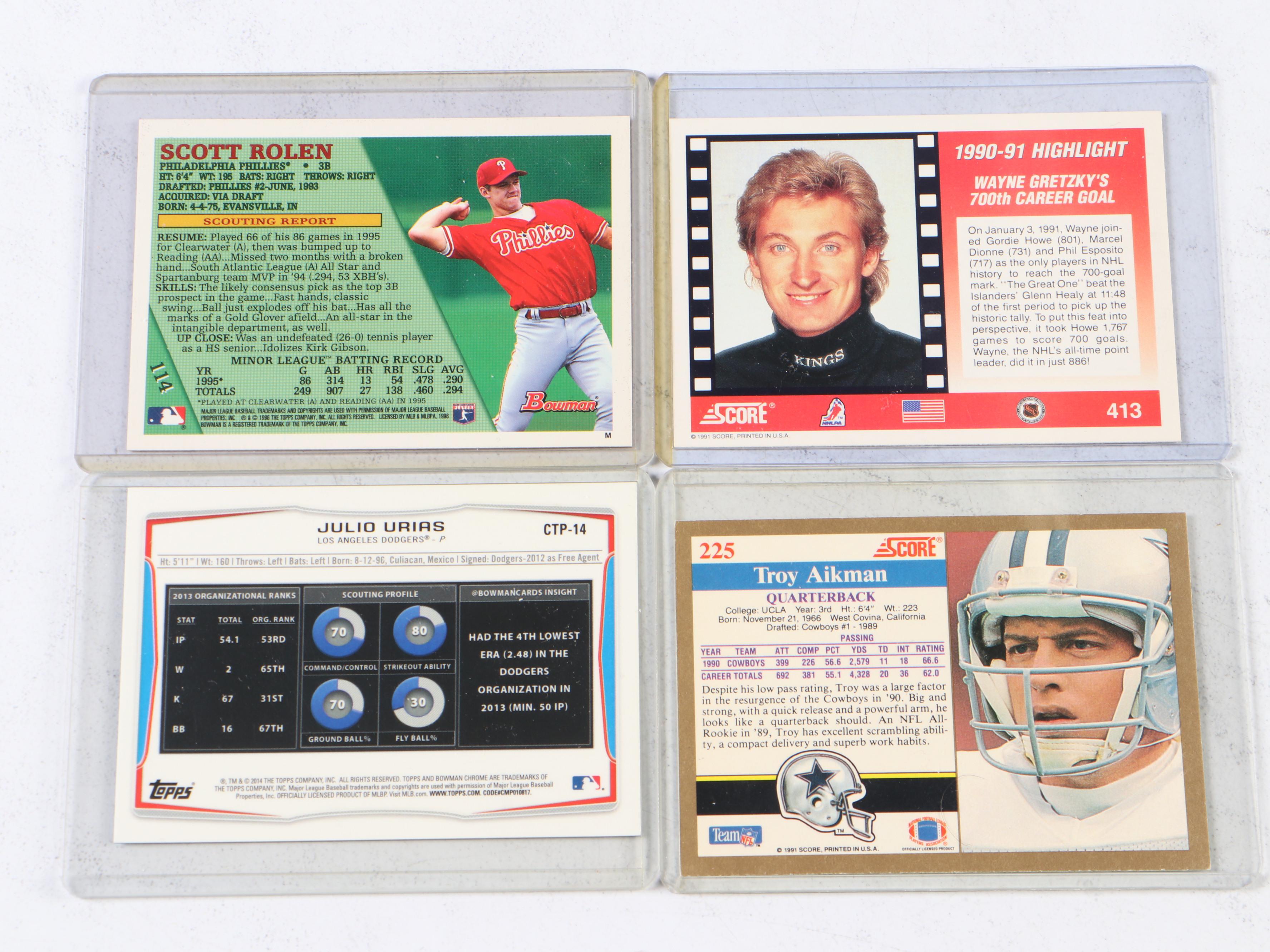 Prizm and Other Sports Cards with Aaron Judge, Ronald Acuna Jr., Cal Ripken Jr.