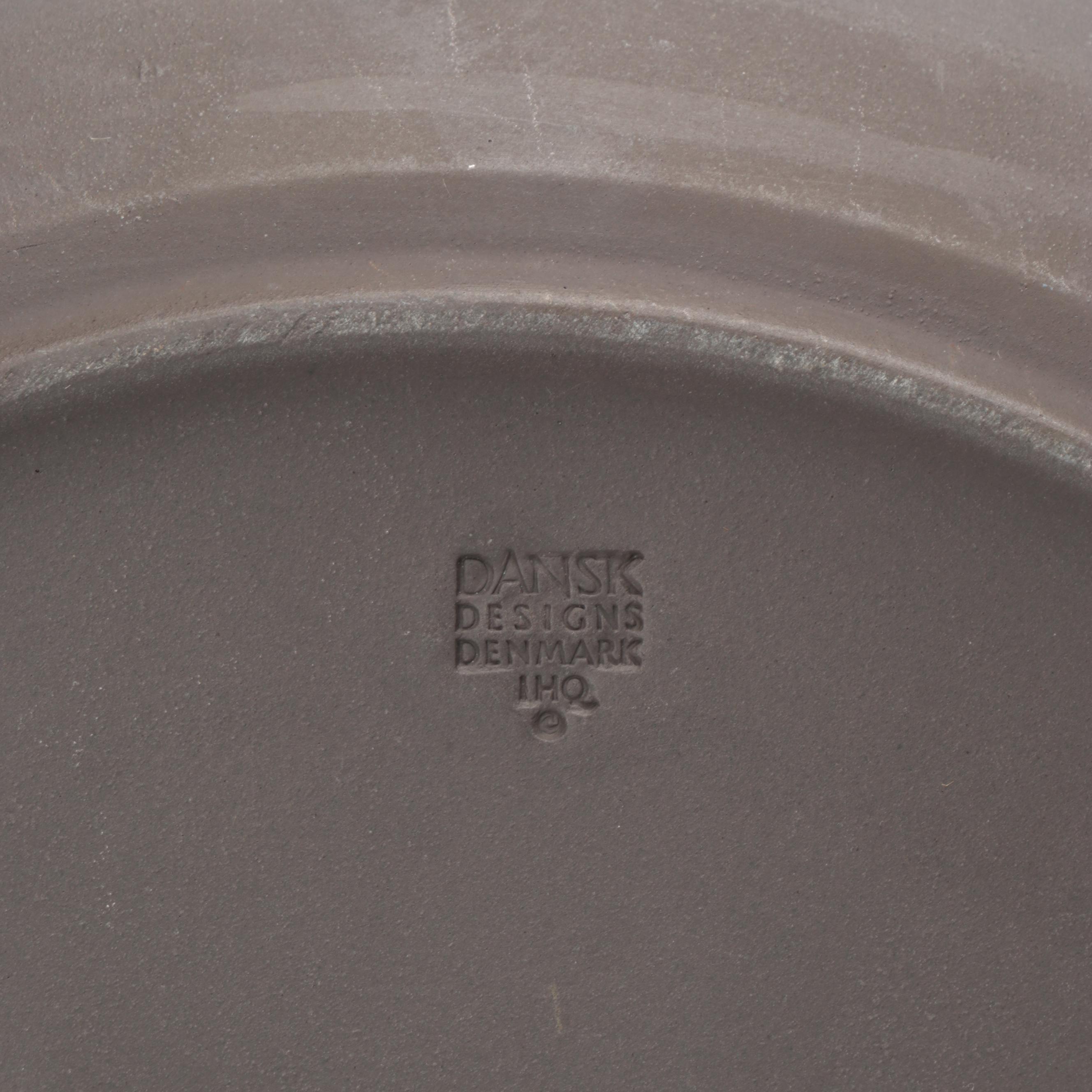 Dansk "Flamestone Smooth Brown" Matte Ceramic Dinnerware, 1950–1985