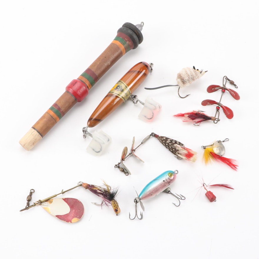 Hildebrandt Fishing Spinner with Other Lures