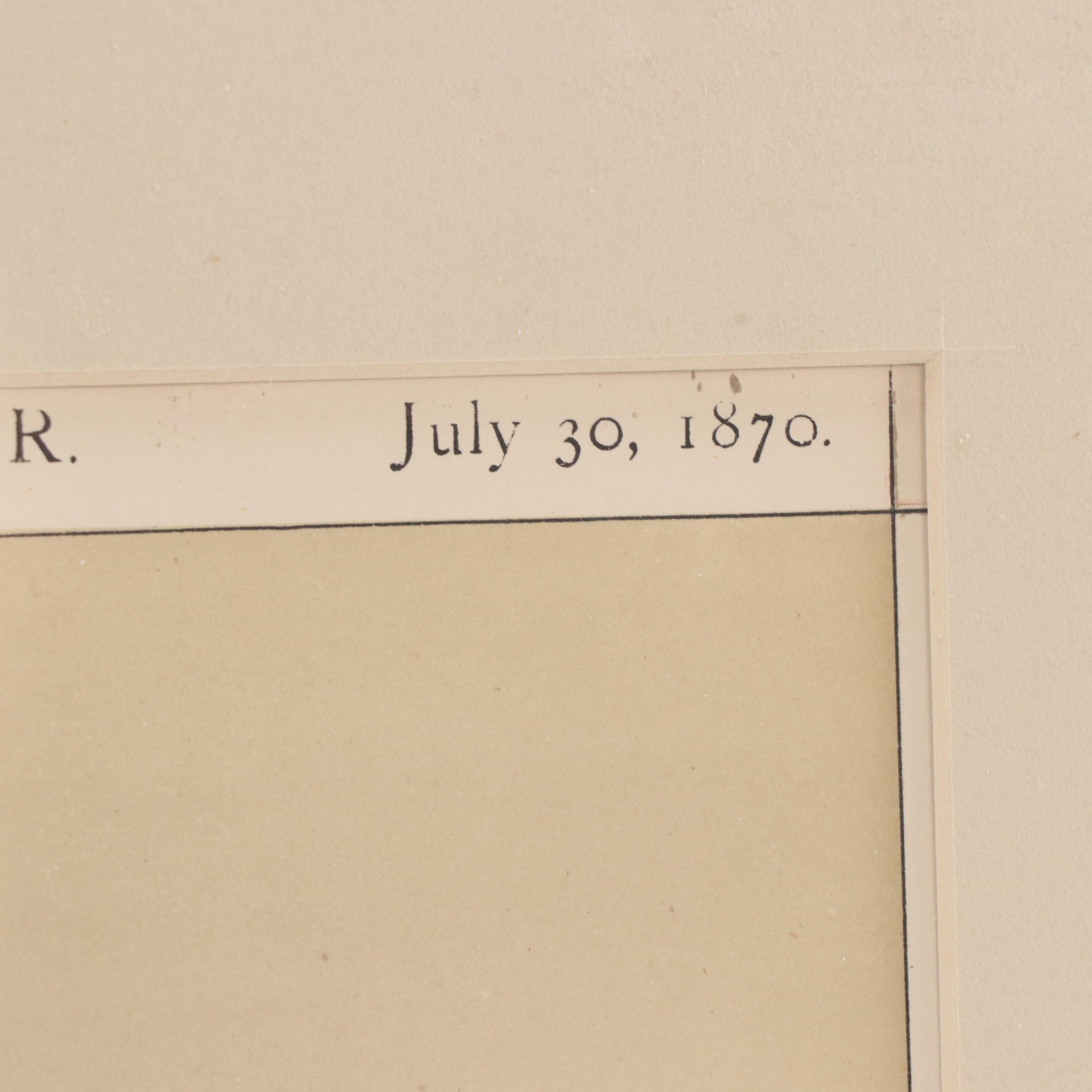 Vanity Fair Lithographs "Statesmen" Series, 1870s