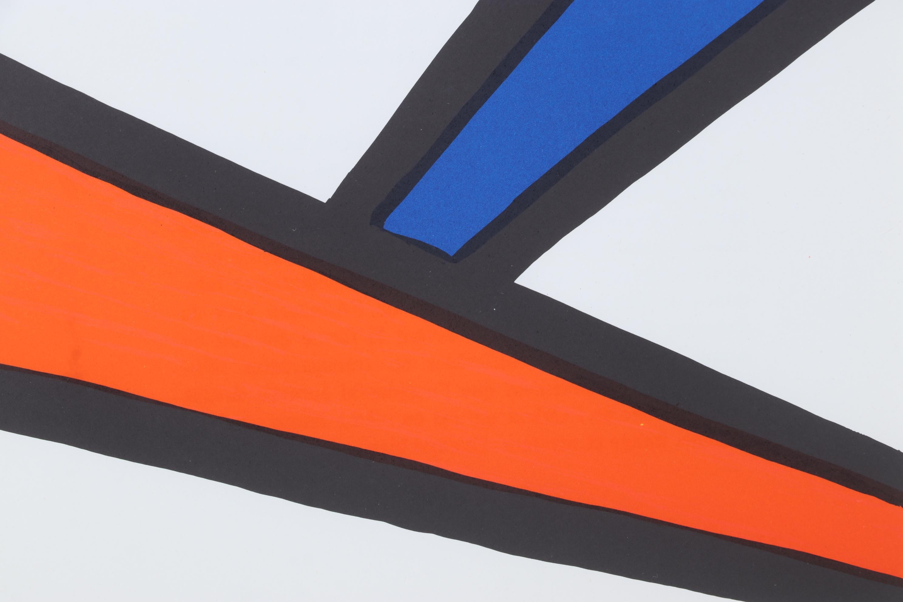 Alexander Calder Abstract Color Lithograph from Derrière le Miroir, 1968