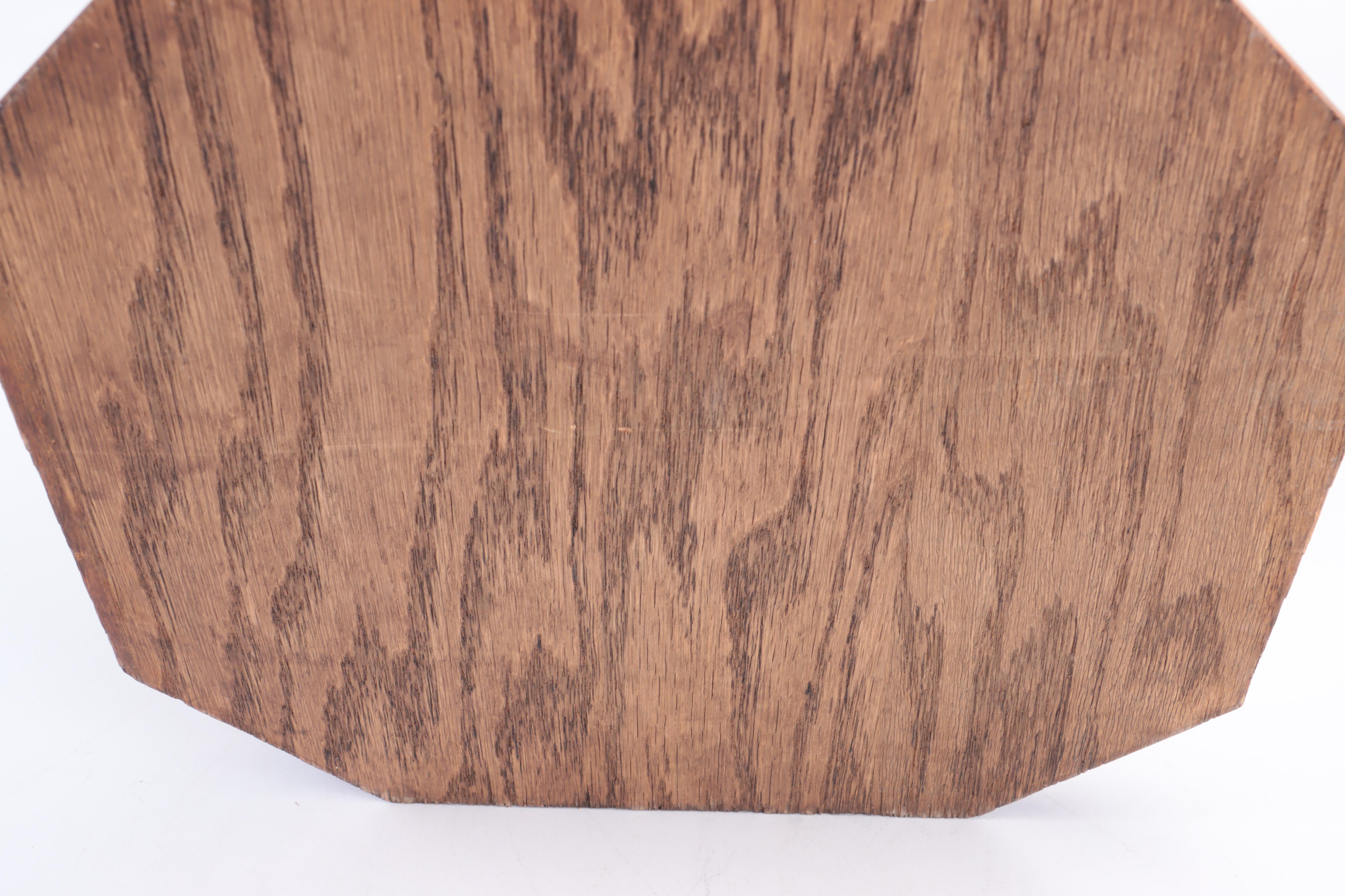 Hopi Carved "Tahaum Soyoko" Black Ogre's Uncle Kachina in Display